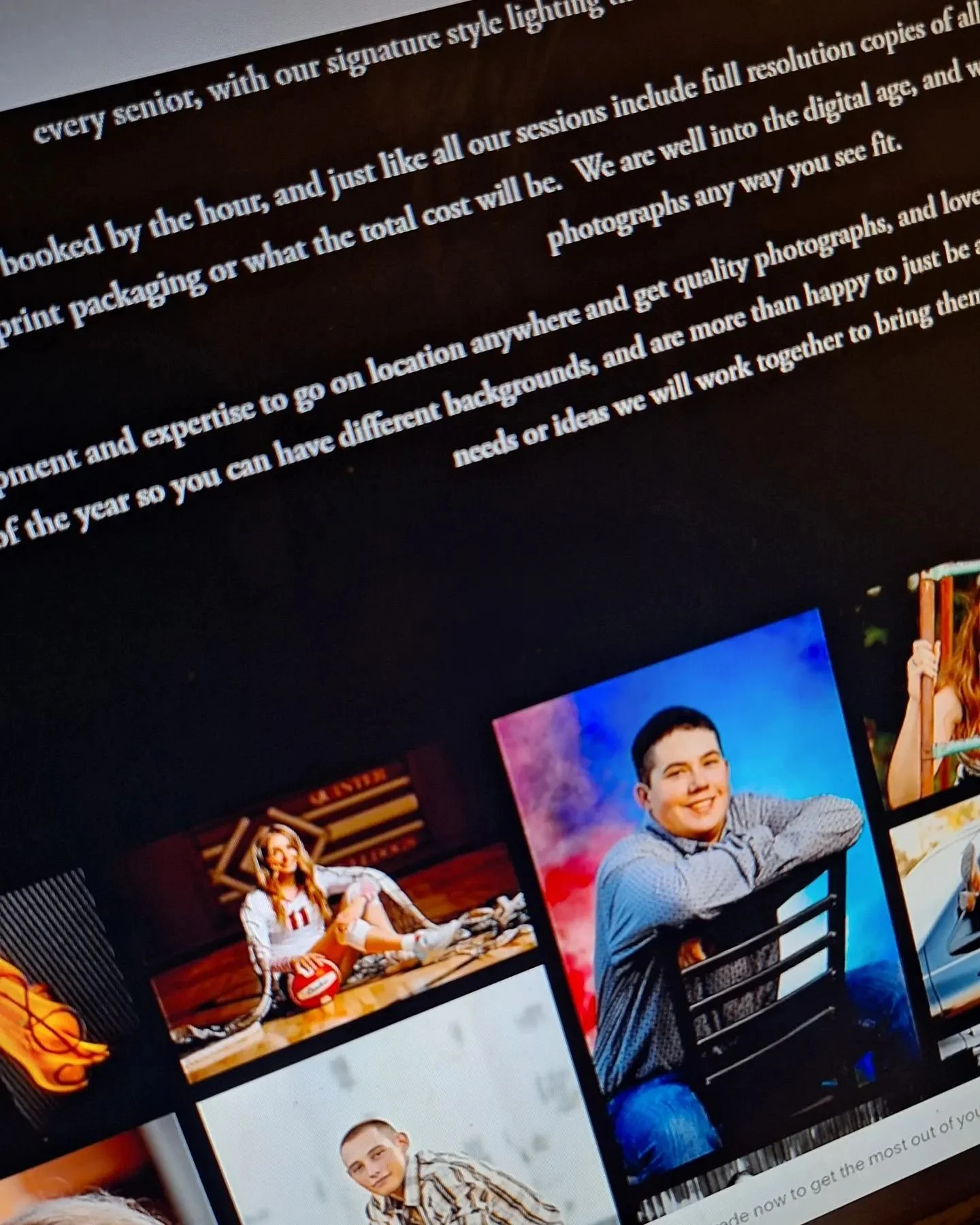 Major progress made on the website today.  Recovering from surgery and being sore makes a guy sit still and work!

#smallbusiness #newwebsite #kansasphotographer #seniorphotographer #photography