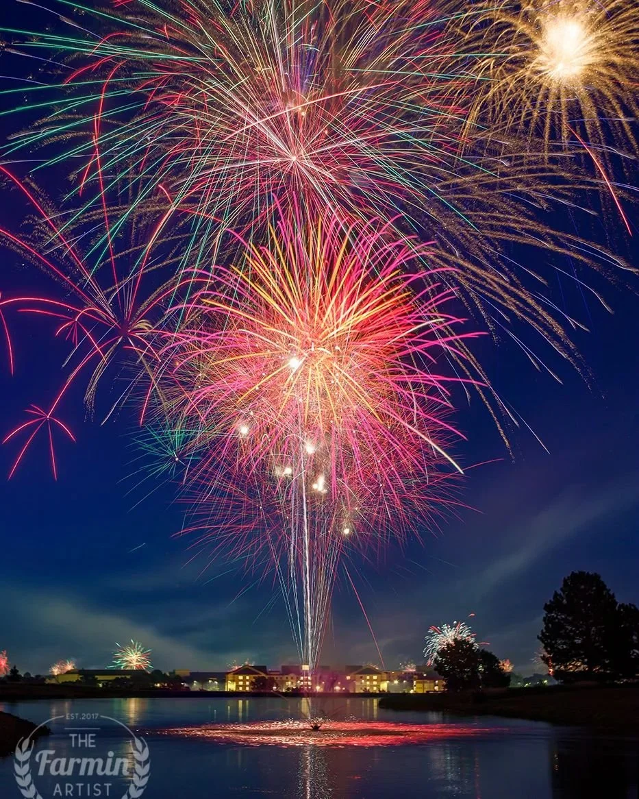The fireworks at Hays for Wild West Fest never disappoint. 

The finale was epic! 

#wildwestfest #fireworks #hays