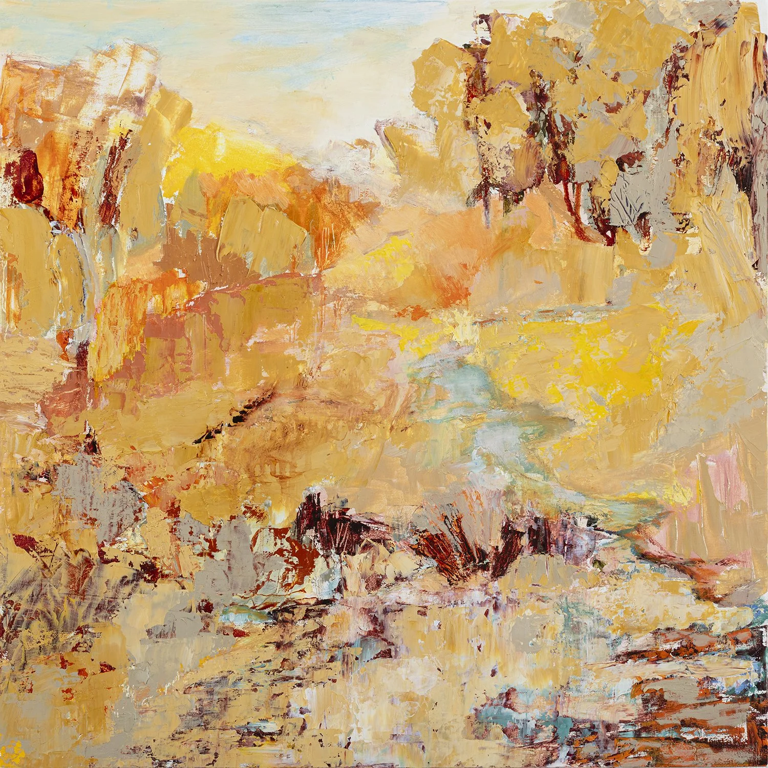 A Creeks Embrace
oil on canvas / 50 x 50cm
[sold}
