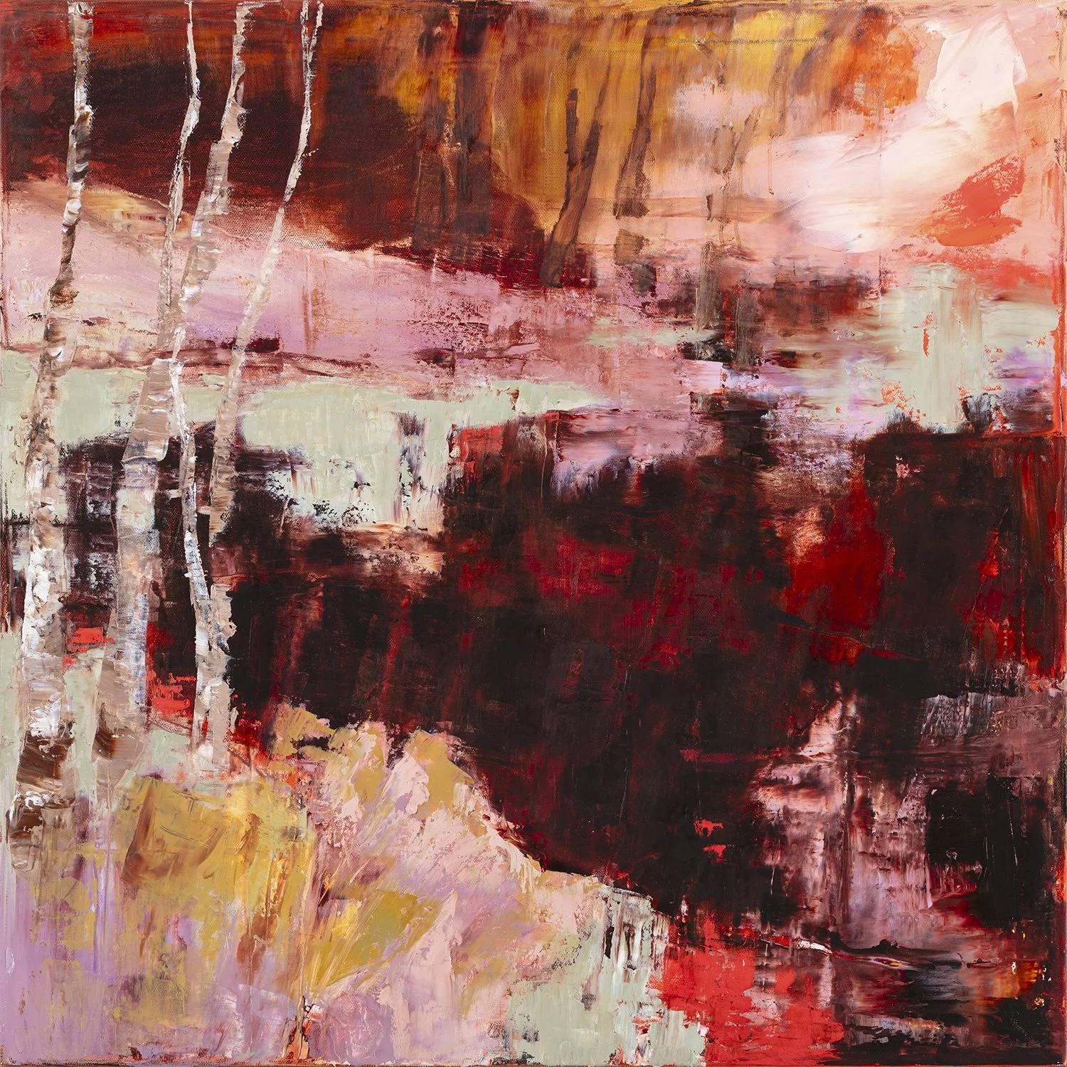 Nature's Mirror II
oil on canvas
70 x 70cm