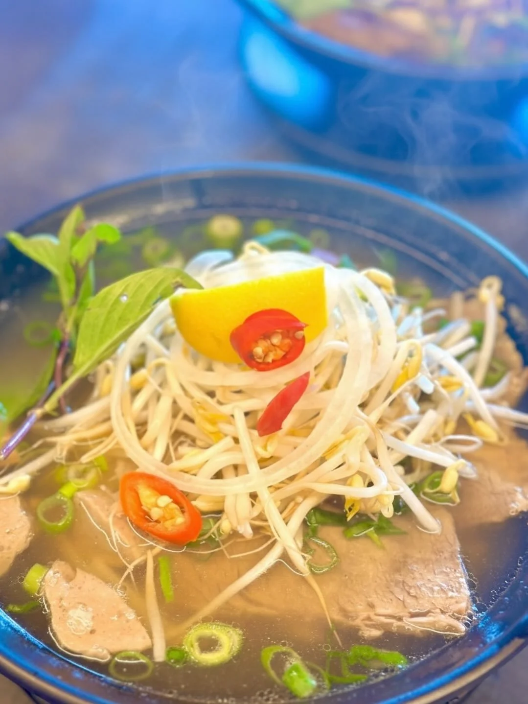 Beef it up! π Savour the ultimate combo — brisket, rare beef, tendon & tripe swimming in a rich, slow-cooked broth. #PhoReal #SpecialBeefComboSoup