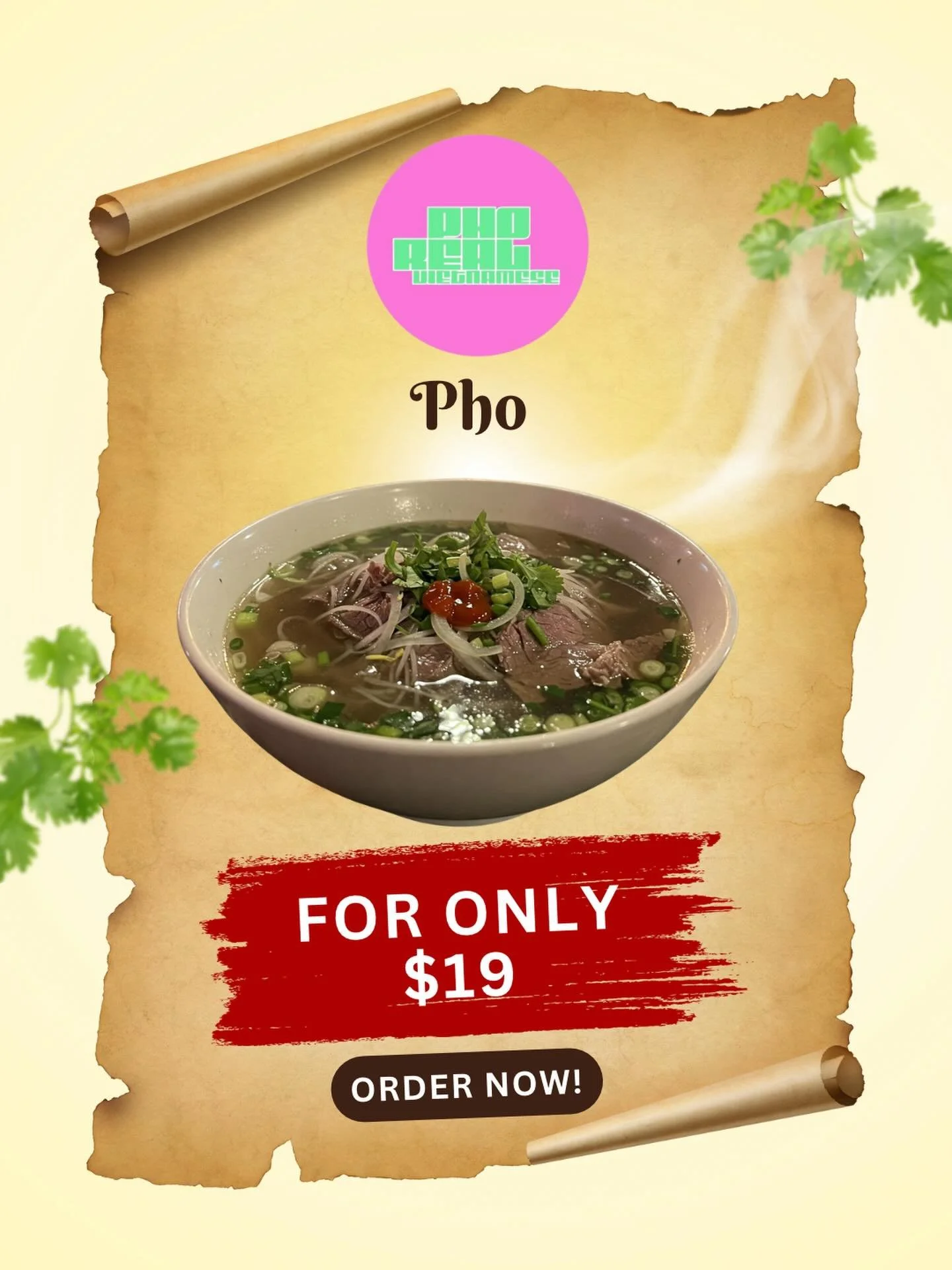 Real flavours. Real comfort. Real Vietnamese. 
Your favourites are made fresh daily &mdash; packed with herbs, crunch, and bold flavour that hits every time.
#PhoRealFlavours #VietnameseEats #QLDFoodies #PhoRealAugustineHeights #EatWithYourEyes
