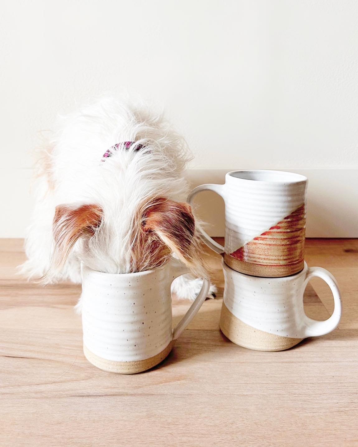 🌟 Drumroll, please! Today is THE day! 🌿 The magic happens at 12pm PST as the shop comes alive with a fresh wave of ceramic treasures &ndash; think delightful mugs, charming planters, and elegant serving bowls! 🌈✨ Swing by my website and embrace th