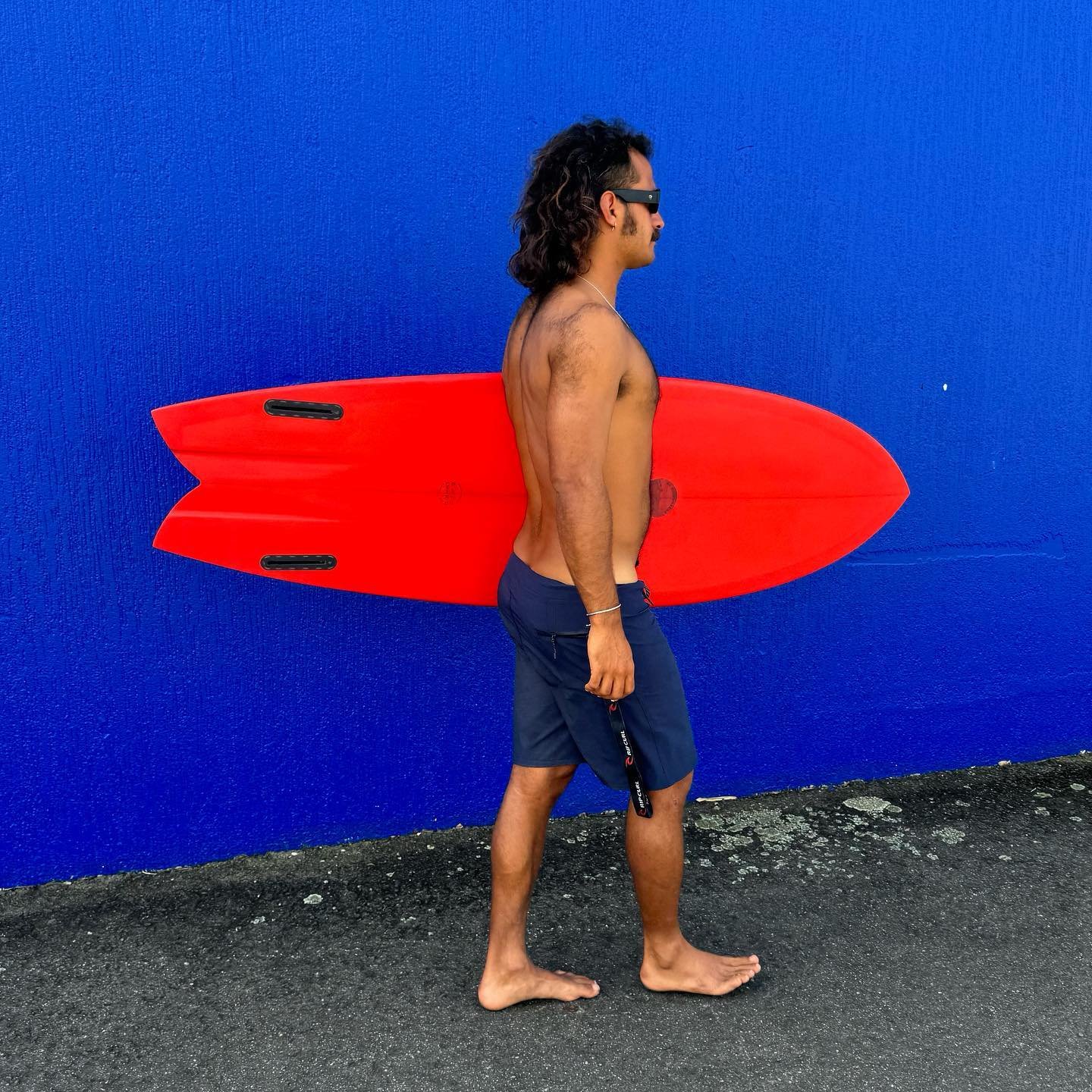 Red No.65 fish for @bbrasa #fish #surfboard #twin #boardporn