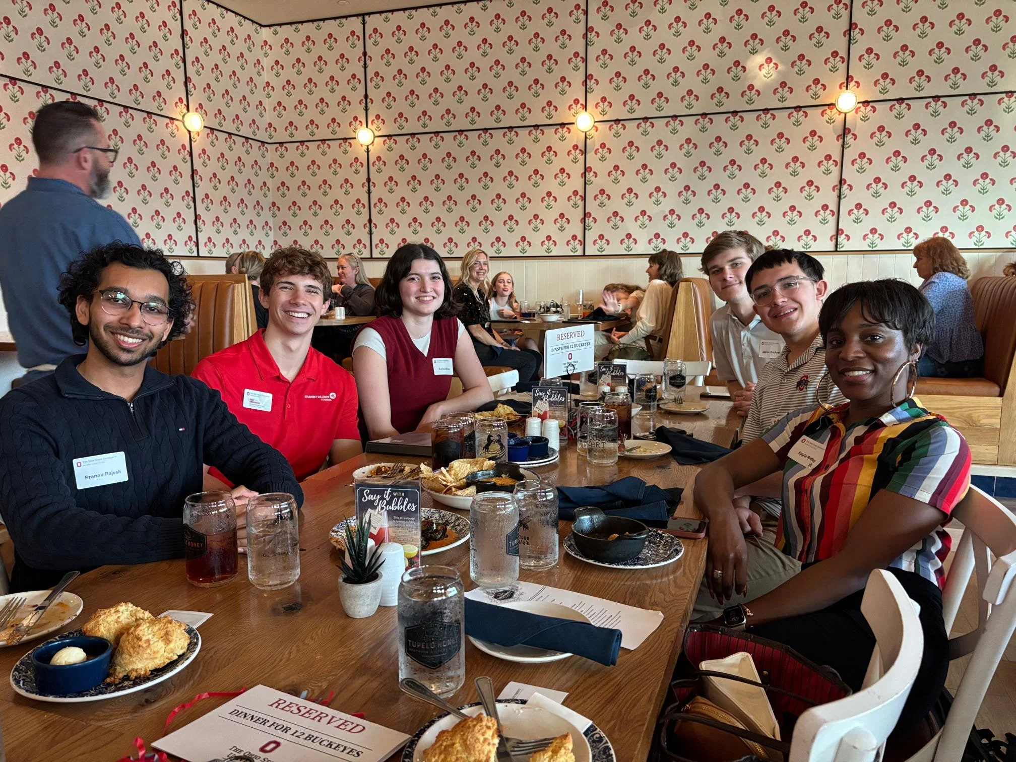 Dinner with 12 Buckeyes (D12B)