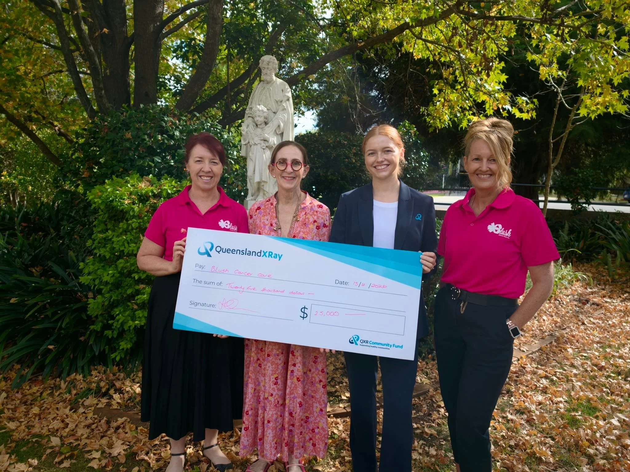 As a Legacy Partner of Blush, @queenslandxray  has made a lasting commitment to supporting our mission and has played a pivotal role in the growth and sustainability of our programs.

Queensland X-Ray has made a significant and long term contribution
