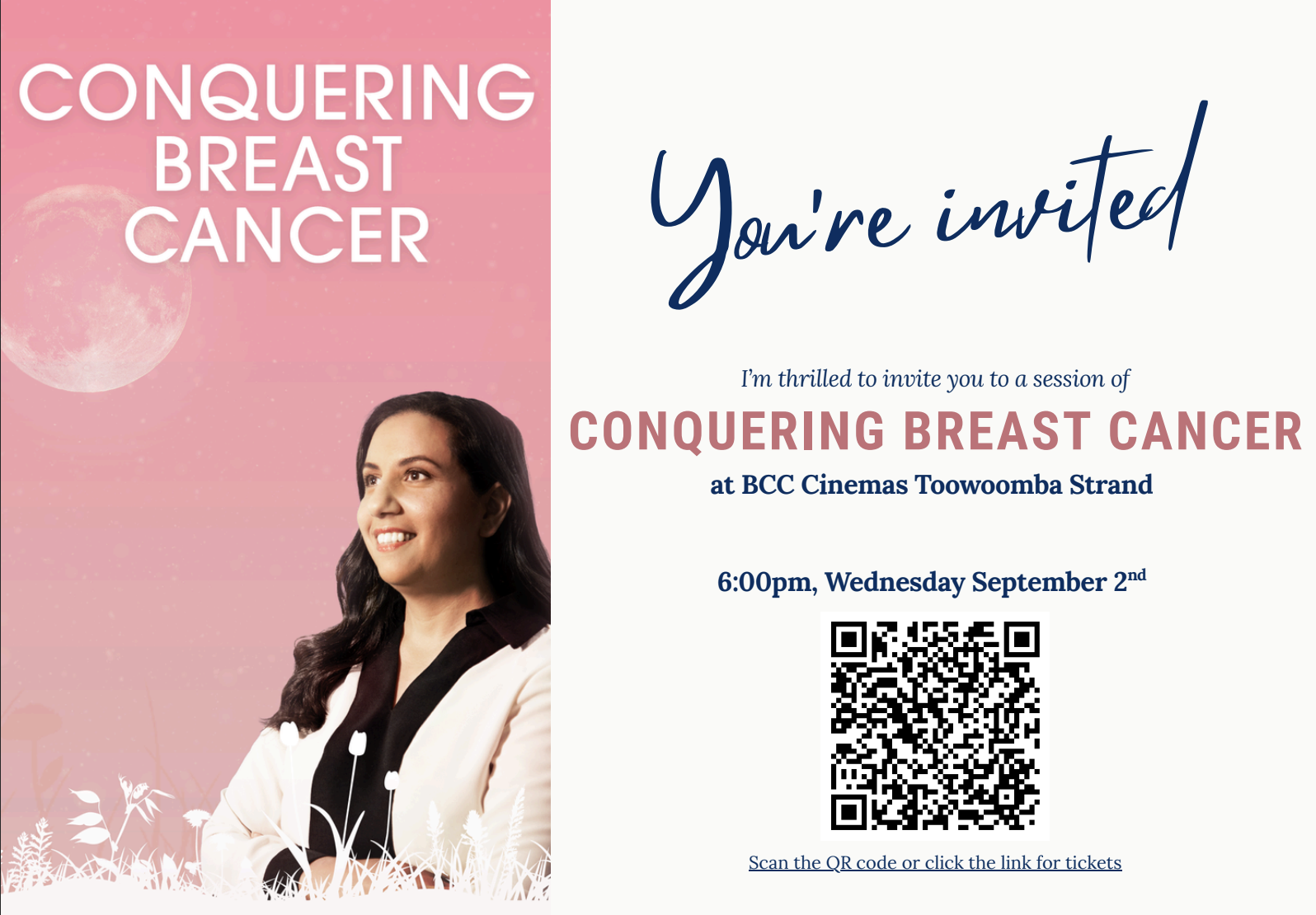 Conquering Breast Cancer - film screening
