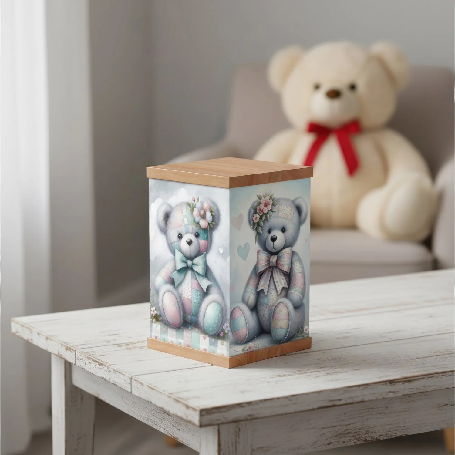 Teddy Bear Cremation Urn