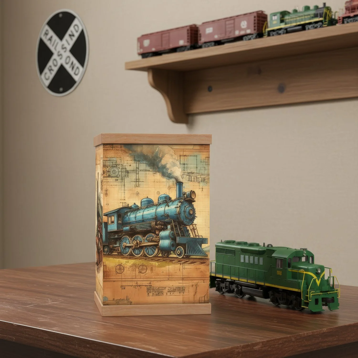 Trains Cremation Urn