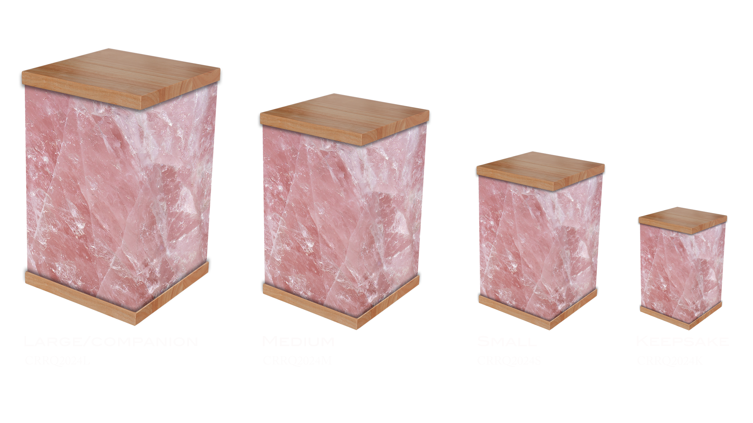 Honor a loving soul with our Rose Quartz Cremation Urn. This bespoke photo urn is a personalised cremation urn keepsake for spiritual healing. Shop now.