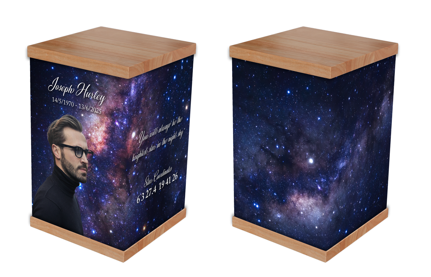 A Heavenly Tribute: The Ultimate Guide to Personalised Memorial Star Urns