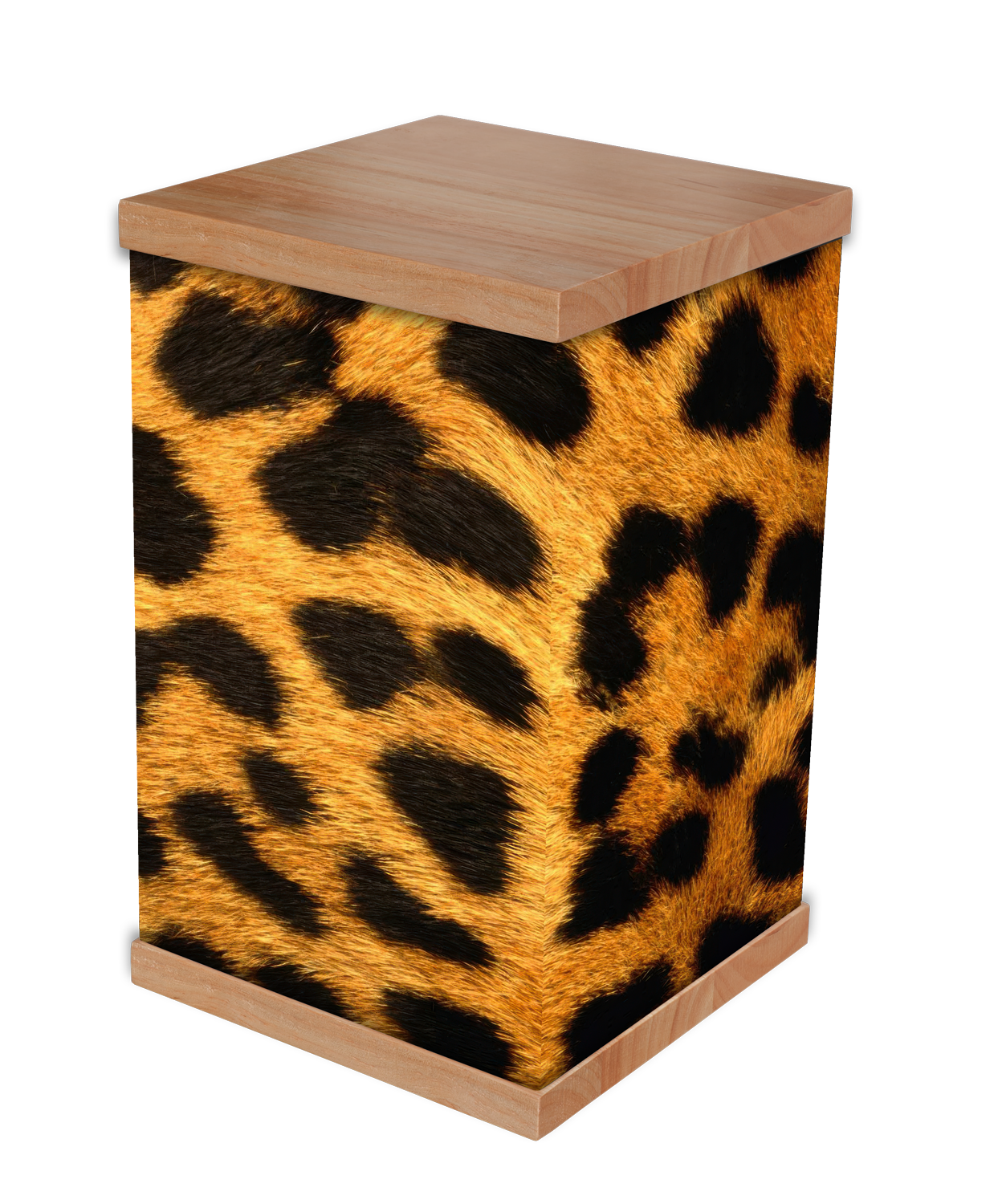 Leopard Print Cremation Urns