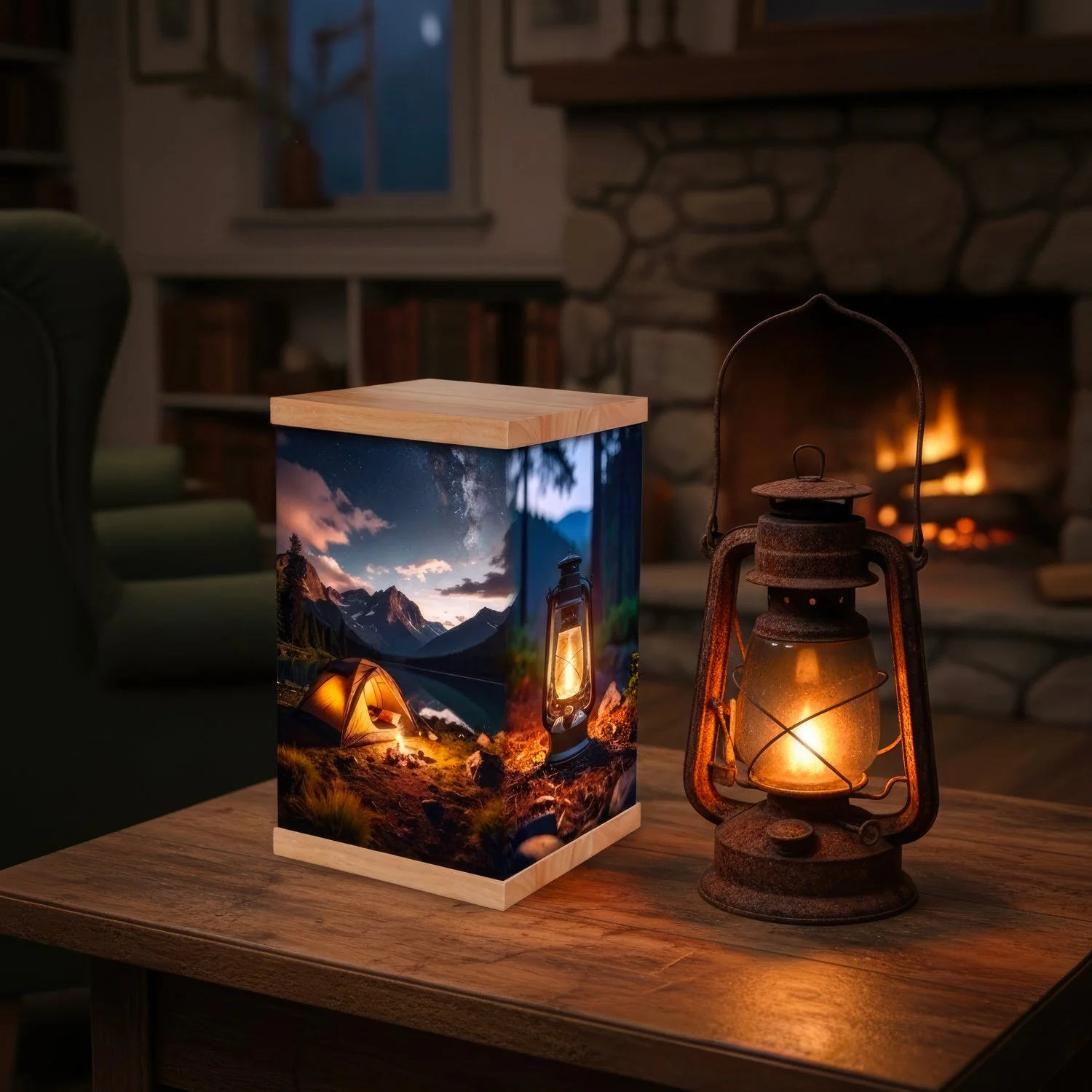 Camping Cremation Urn