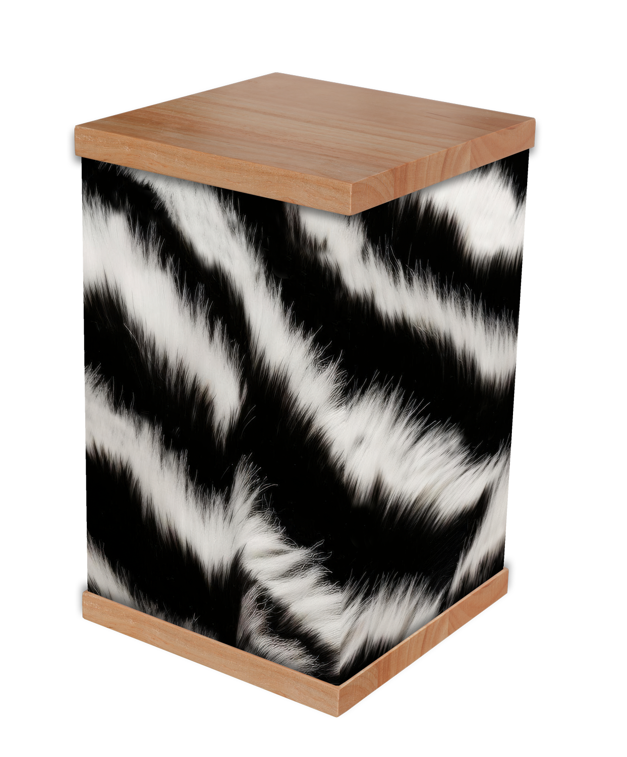 Zebra Print Cremation Urns