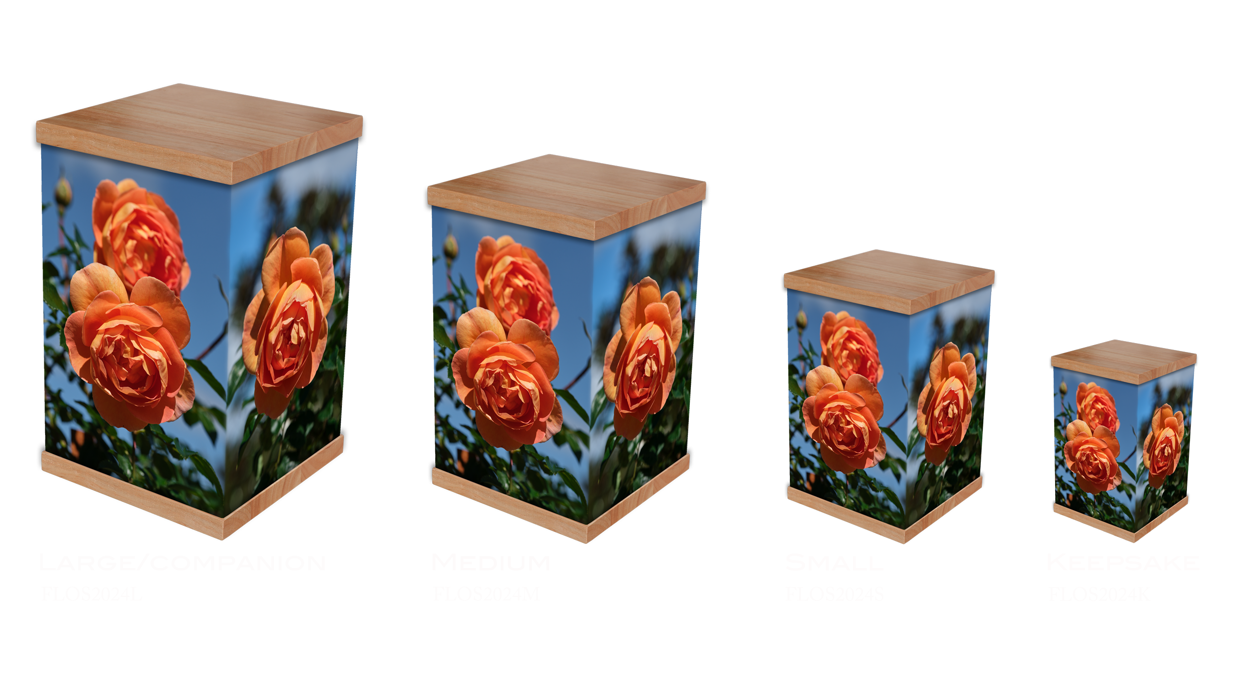 Celebrate a radiant life with our David Austin Lady of Shalott Rose Cremation Urn. A bespoke photo urn & personalised cremation urn keepsake. Shop now.