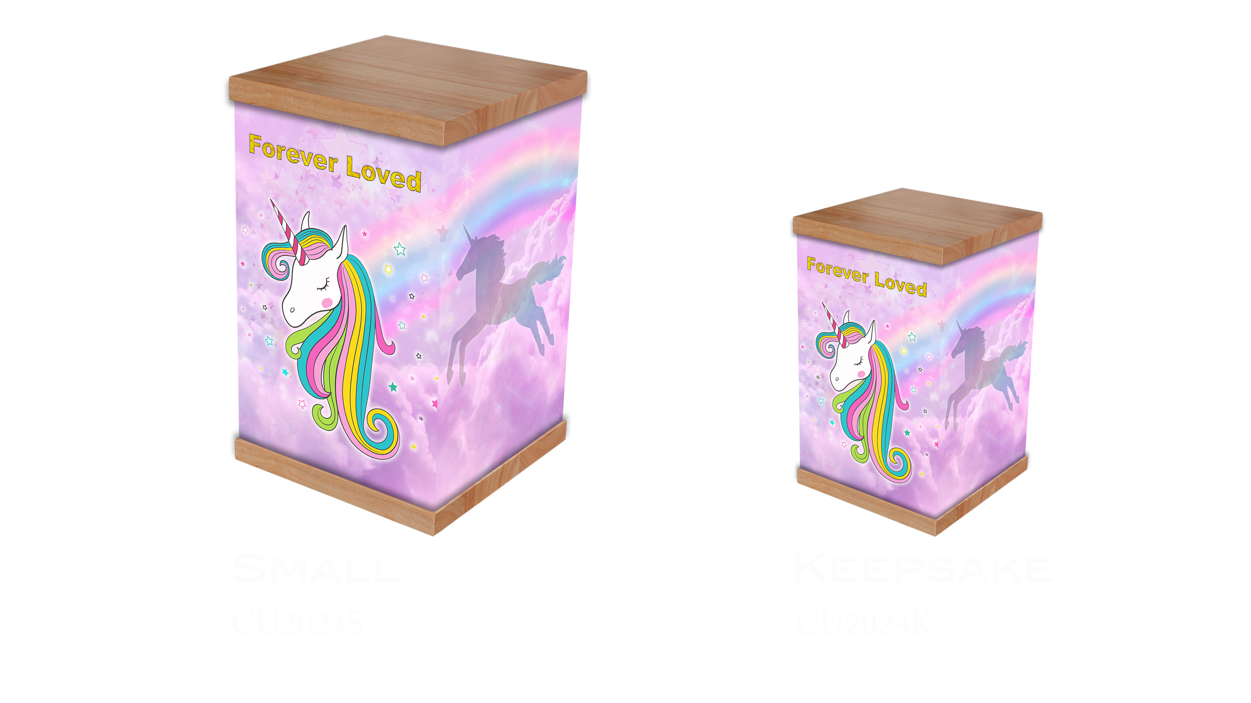 Honor a pure soul with our Unicorn cremation urn. A bespoke, personalised cremation urn and keepsake photo urn for a magical tribute. Shop the collection now.