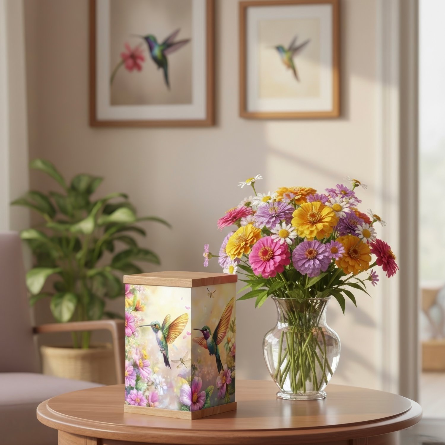 Hummingbird Cremation Urn