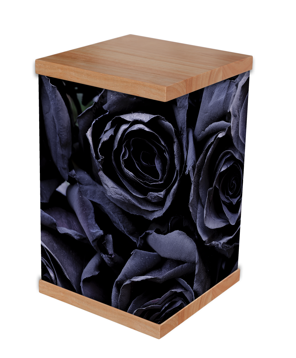 Black Roses Cremation Urn