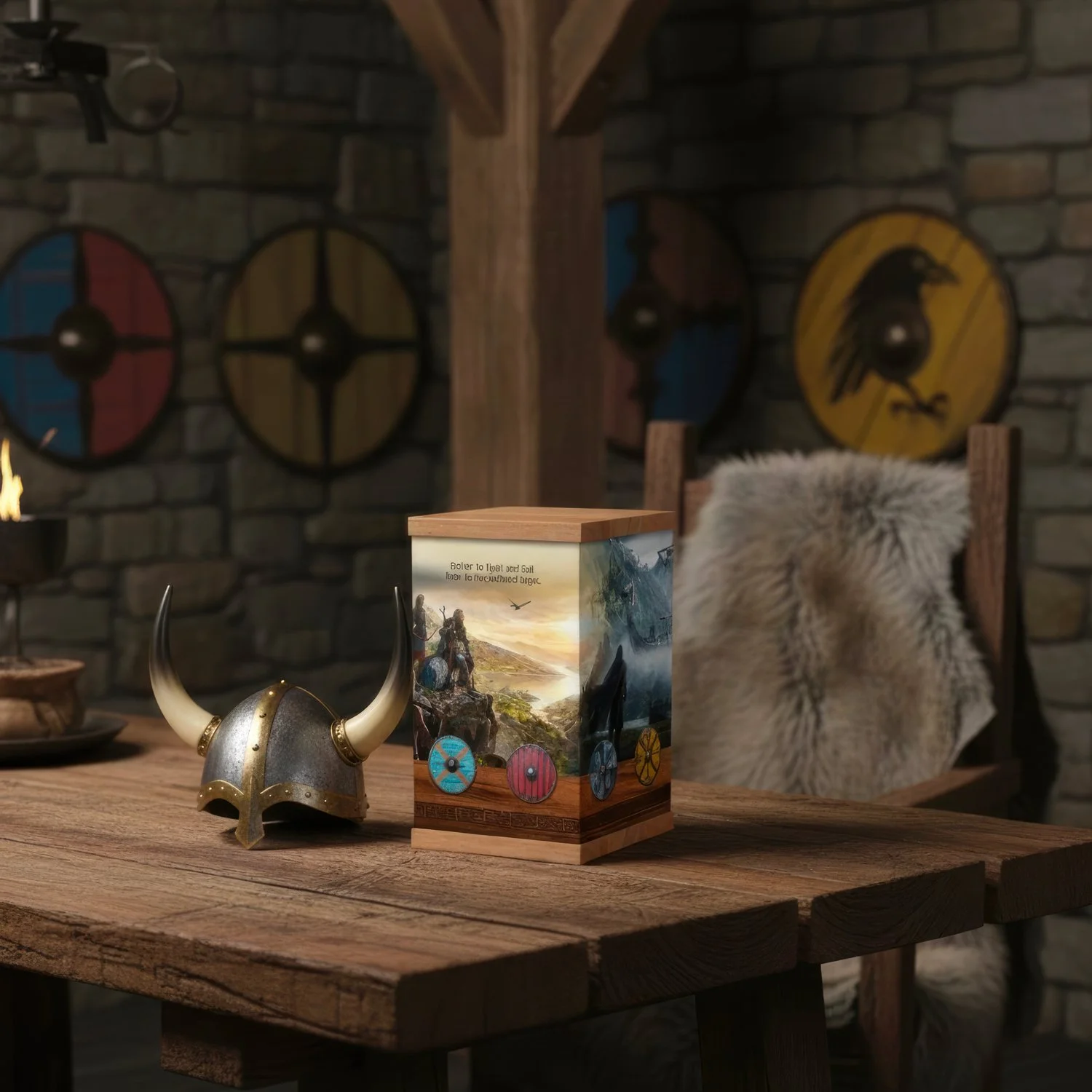 Vikings Cremation Urn
