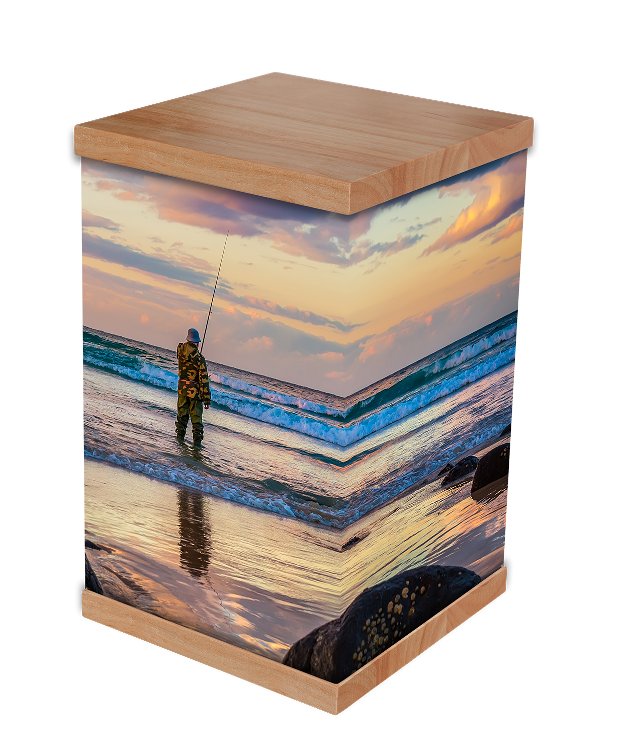 Beach Fishing Cremation Urns