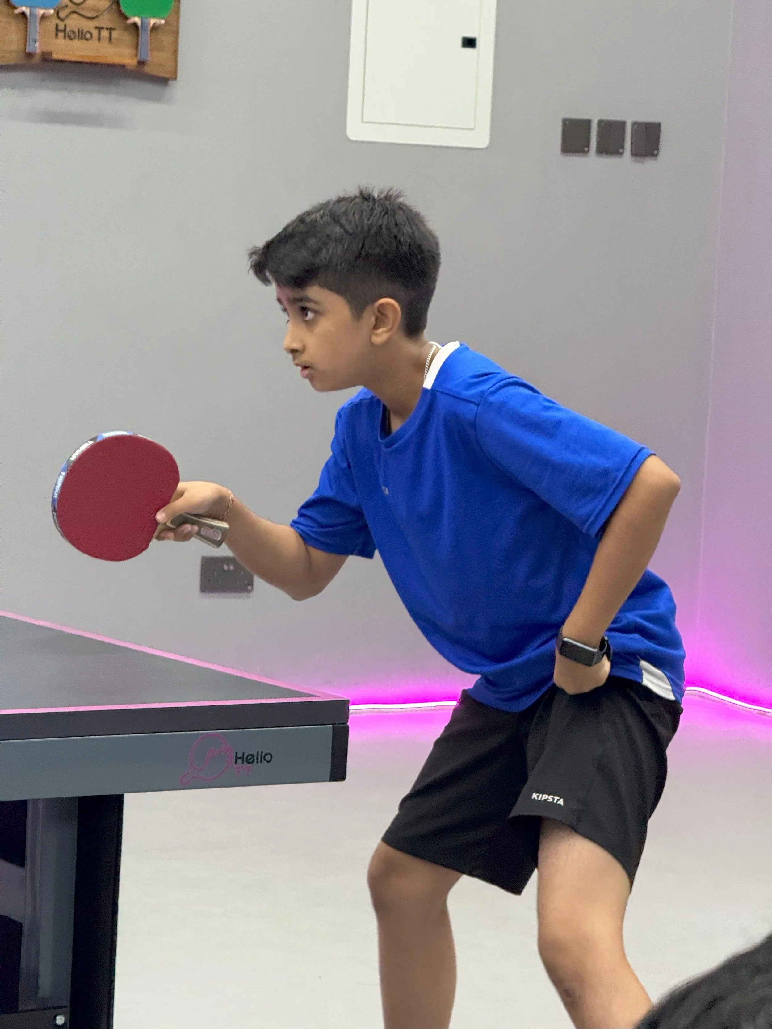 Kids participating in HelloTT summer tournament