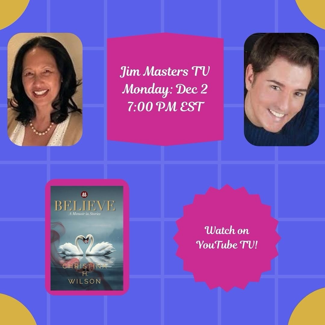 Excited to announce I will be on @jimmasterstv Monday at 7:00 PM EST on YouTubeTV!
Had a great time and conversation with Jim about my book, excited to share it with everyone soon. Link to the episode will come out Monday

@wordsconnect #Believe #bel