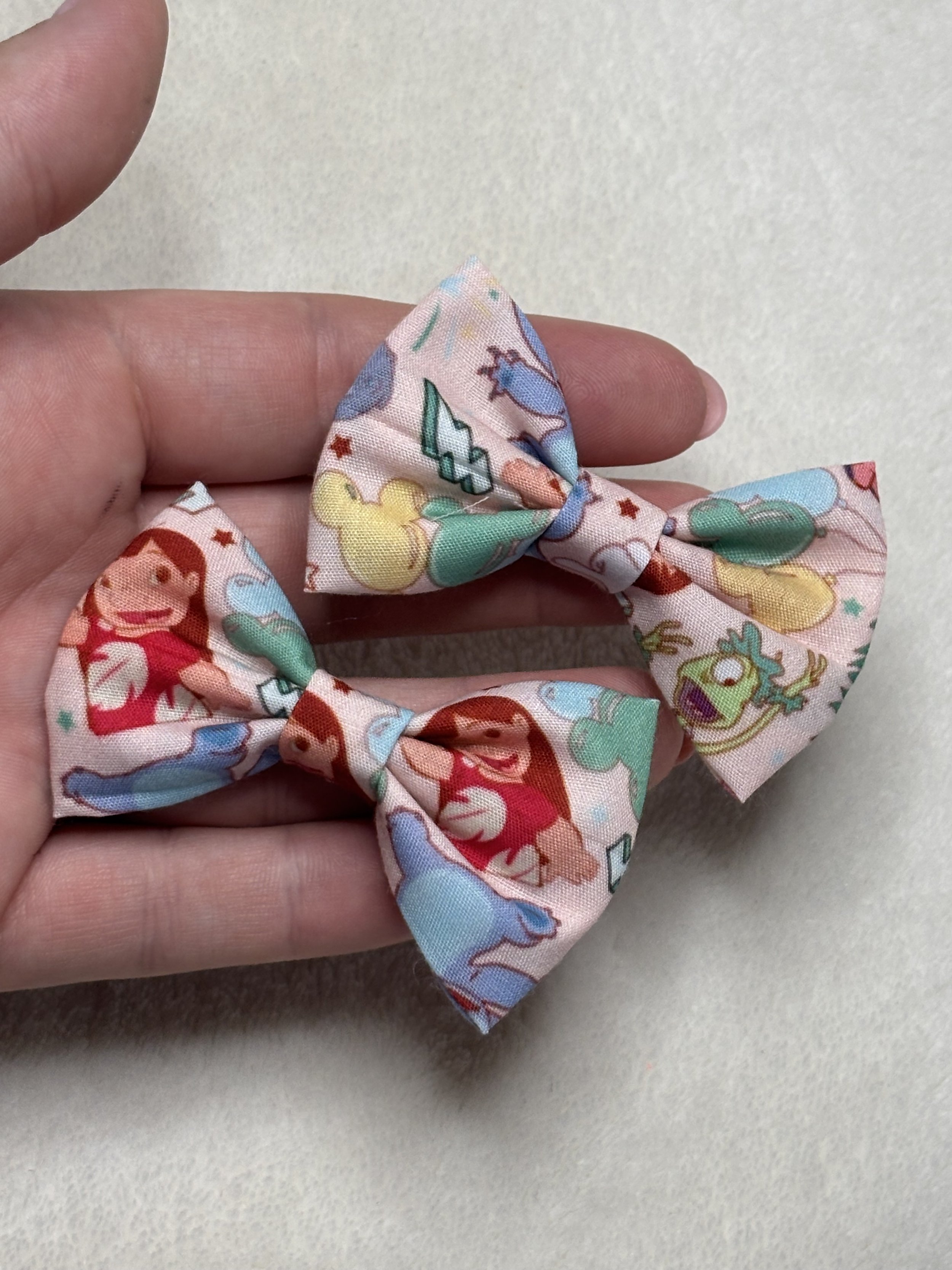 Lilo and stitch 3’’ pigtail set