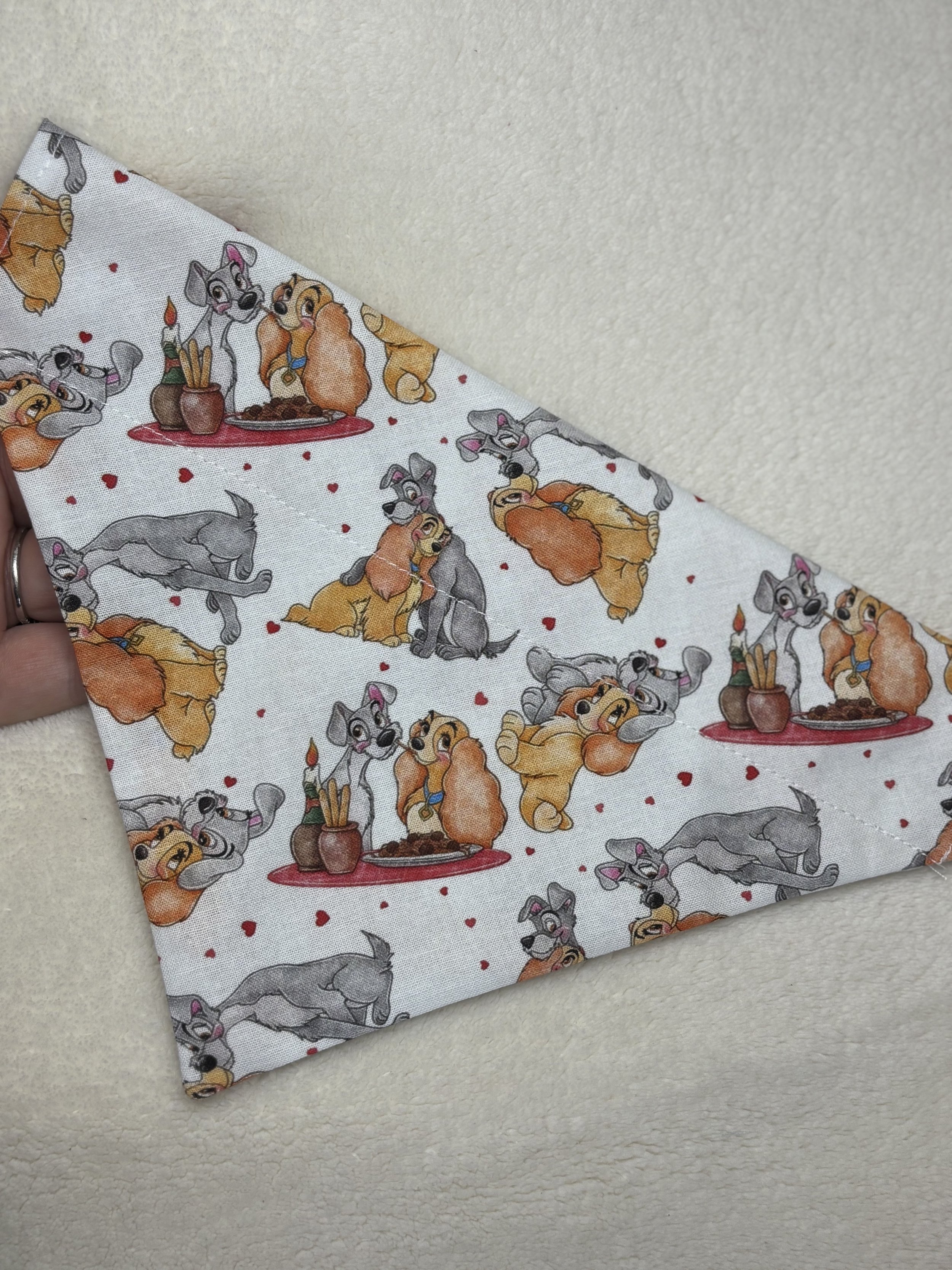 Lady and the tramp bandana