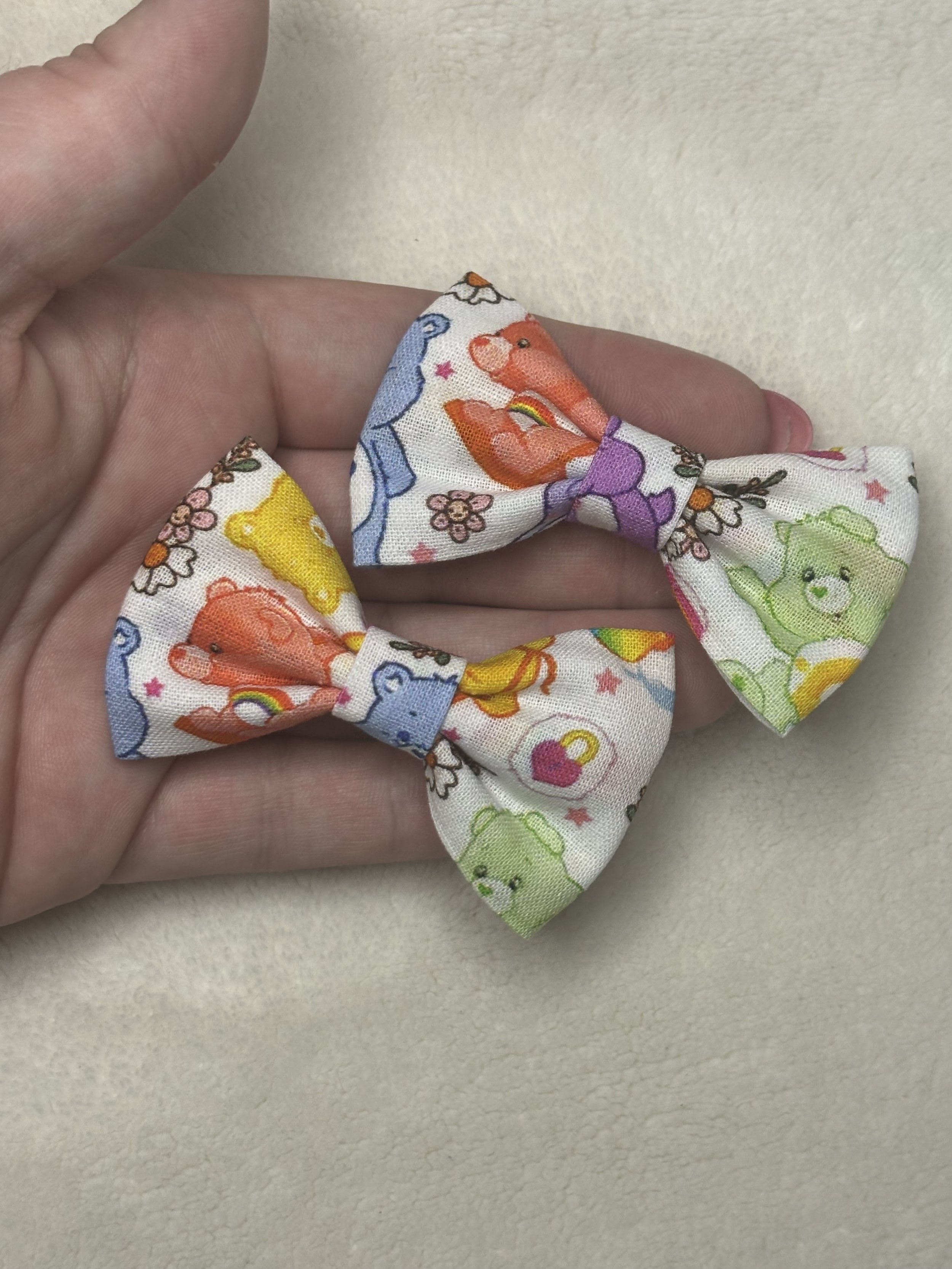 Care Bears 3’’ pigtail set