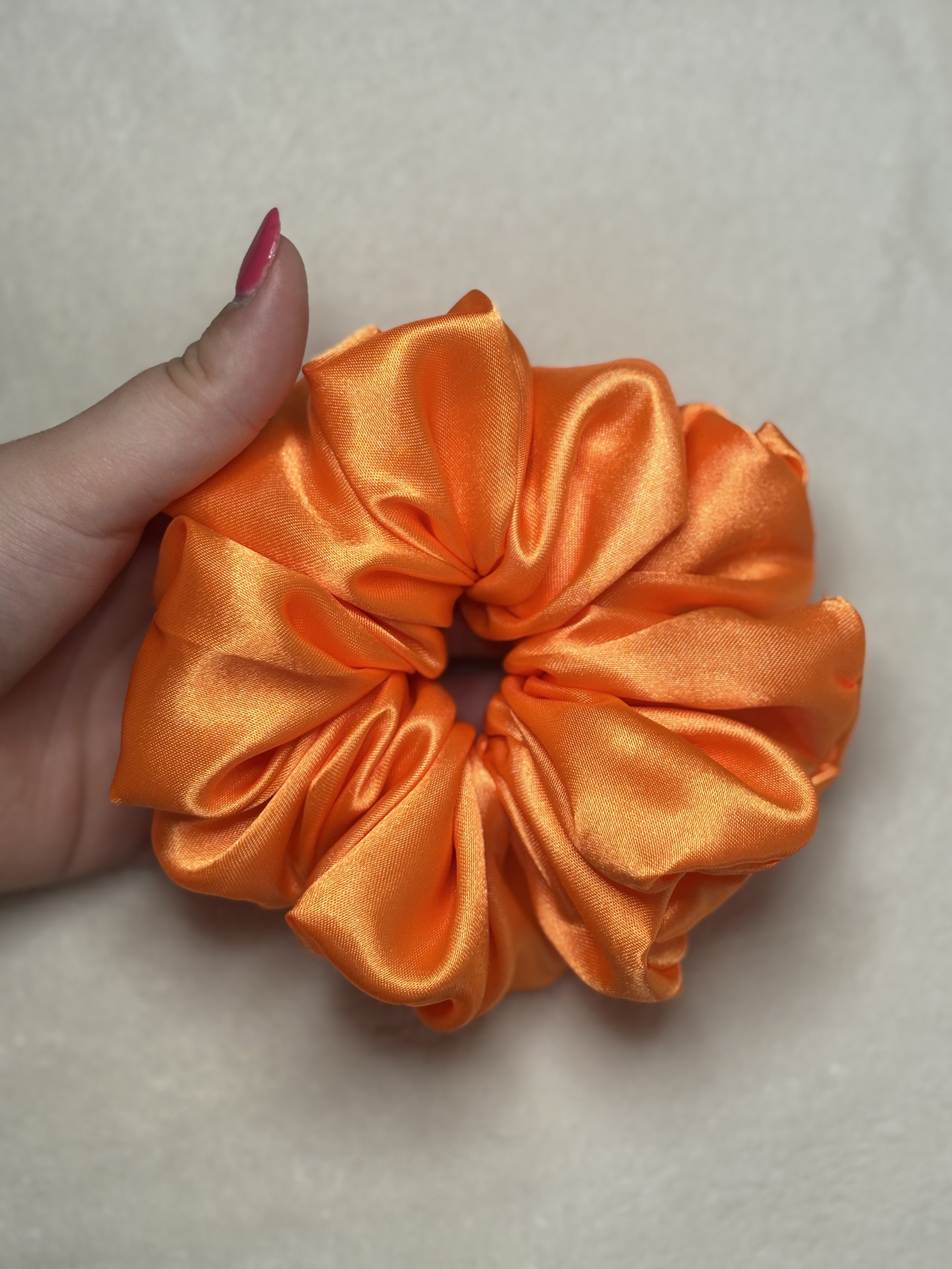Orange Scrunchie