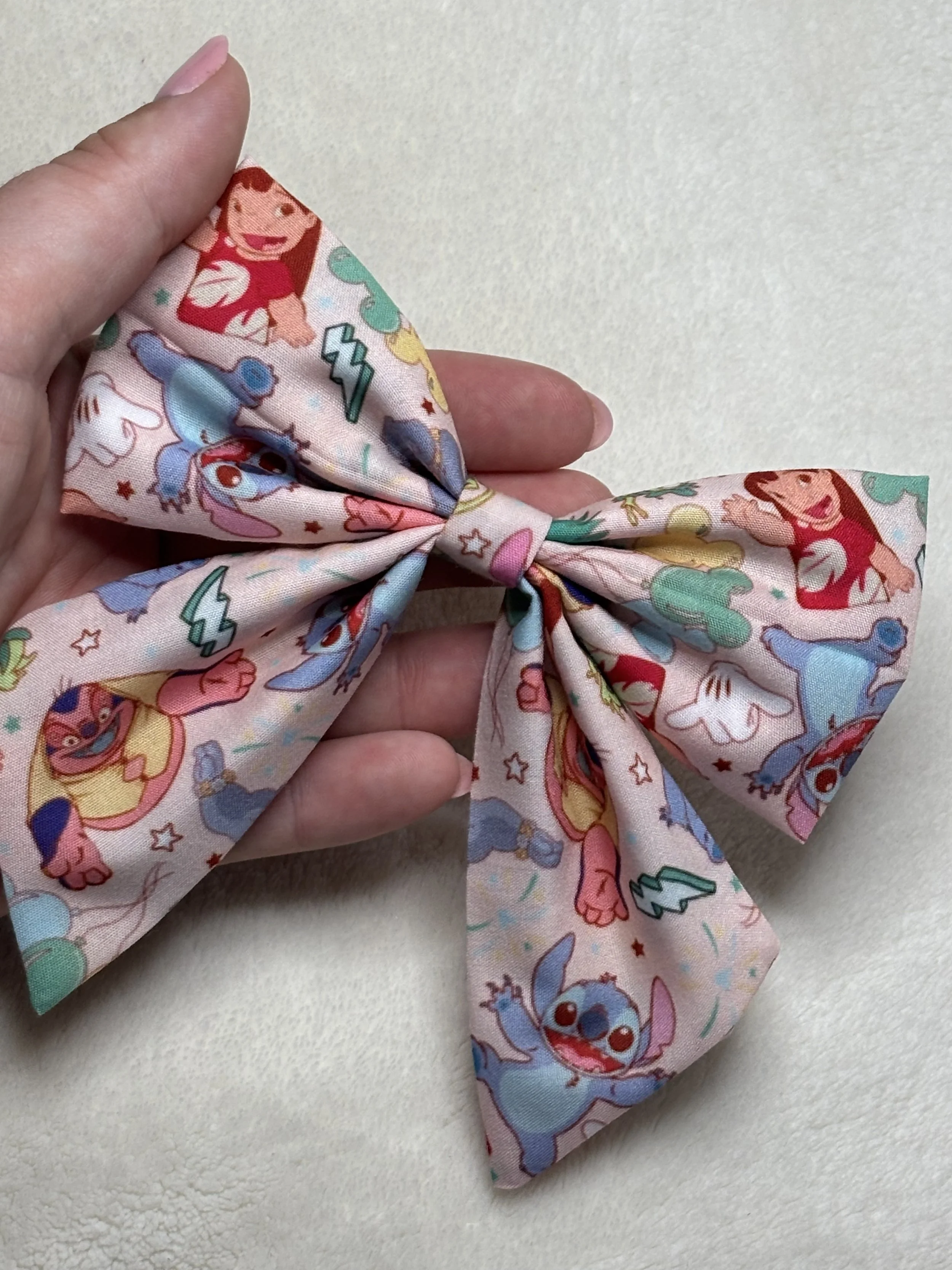 Lilo and stitch occasion bow