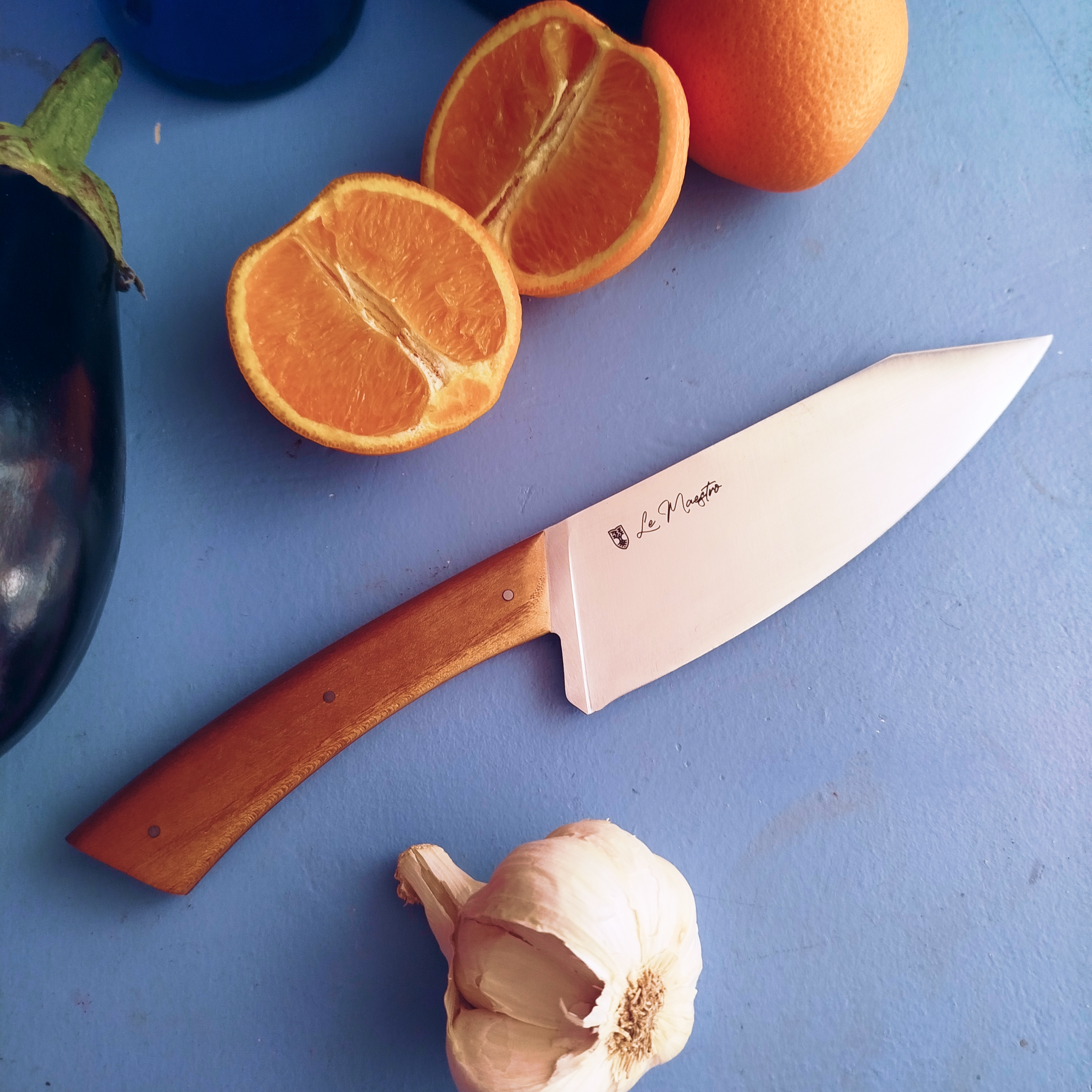 Atelier d'initiation en coutellerie à paris, couteau de chef artisanal