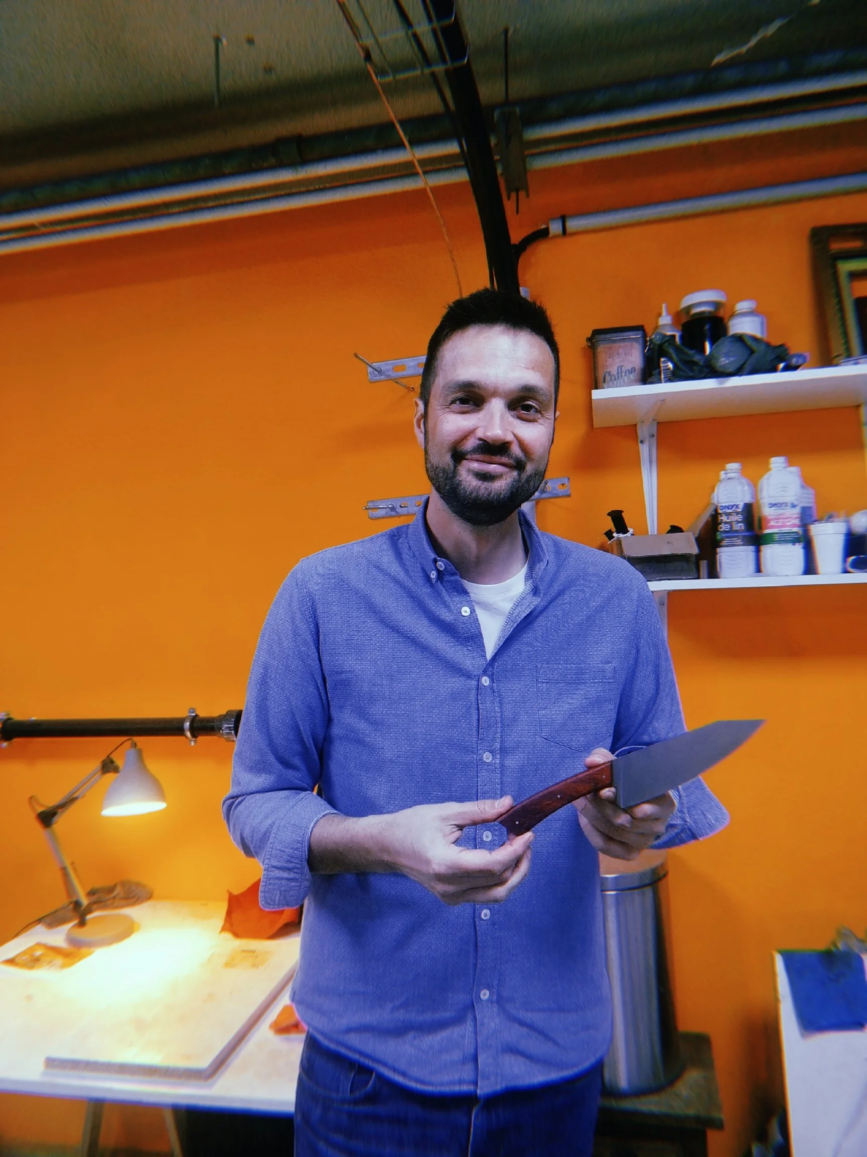 Atelier fabriquer son couteau Paris, Coutellerie Bouchet