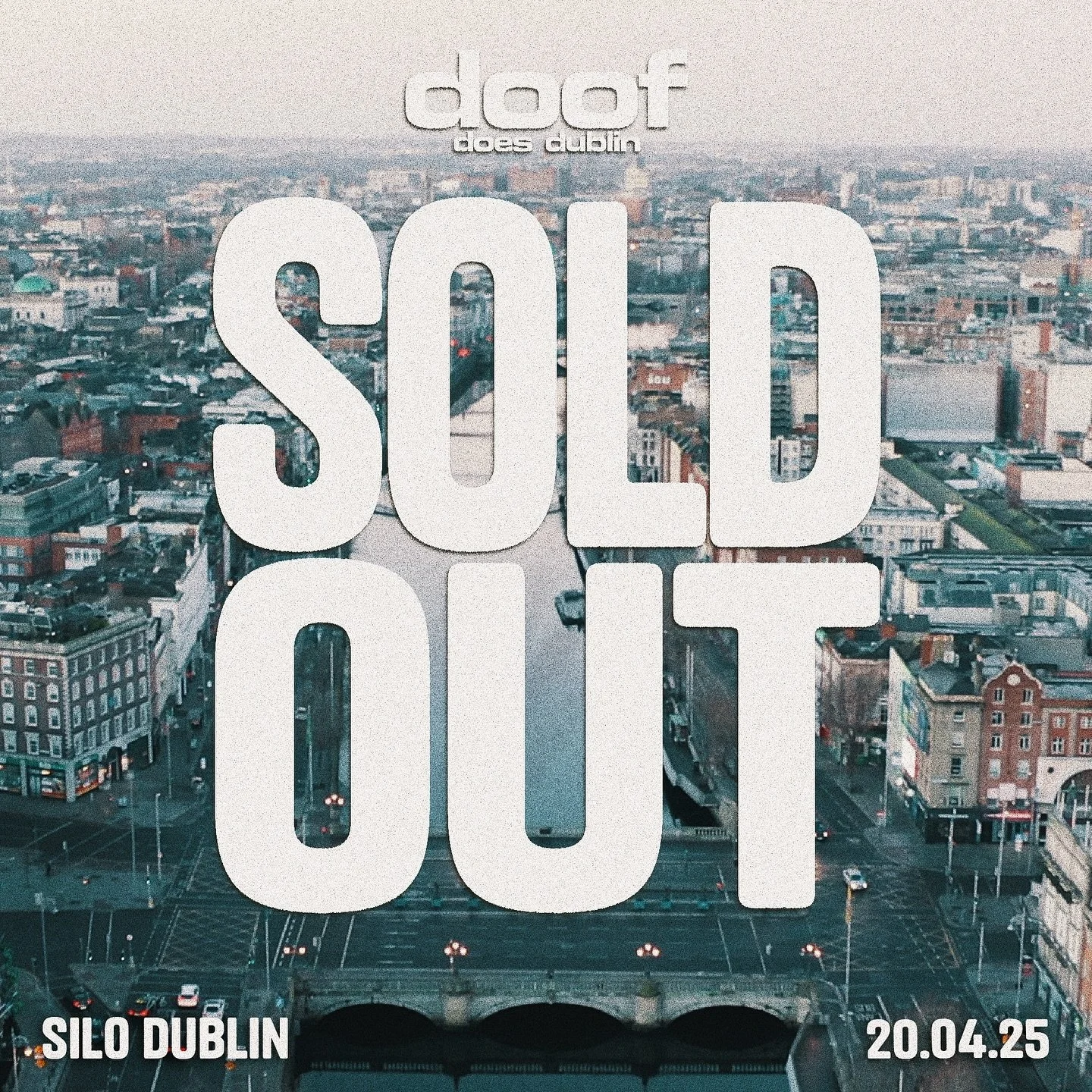 DOOF W/ HANNAH LAING ON EASTER SUNDAY NOW FULLY SOLD OUT. 

Massive response to @hannahlaingdj&rsquo;s return to Dublin next year with all tickets now fully sold out. We cannot wait for you to see what we&rsquo;ve cooked up with Hannah&rsquo;s team f