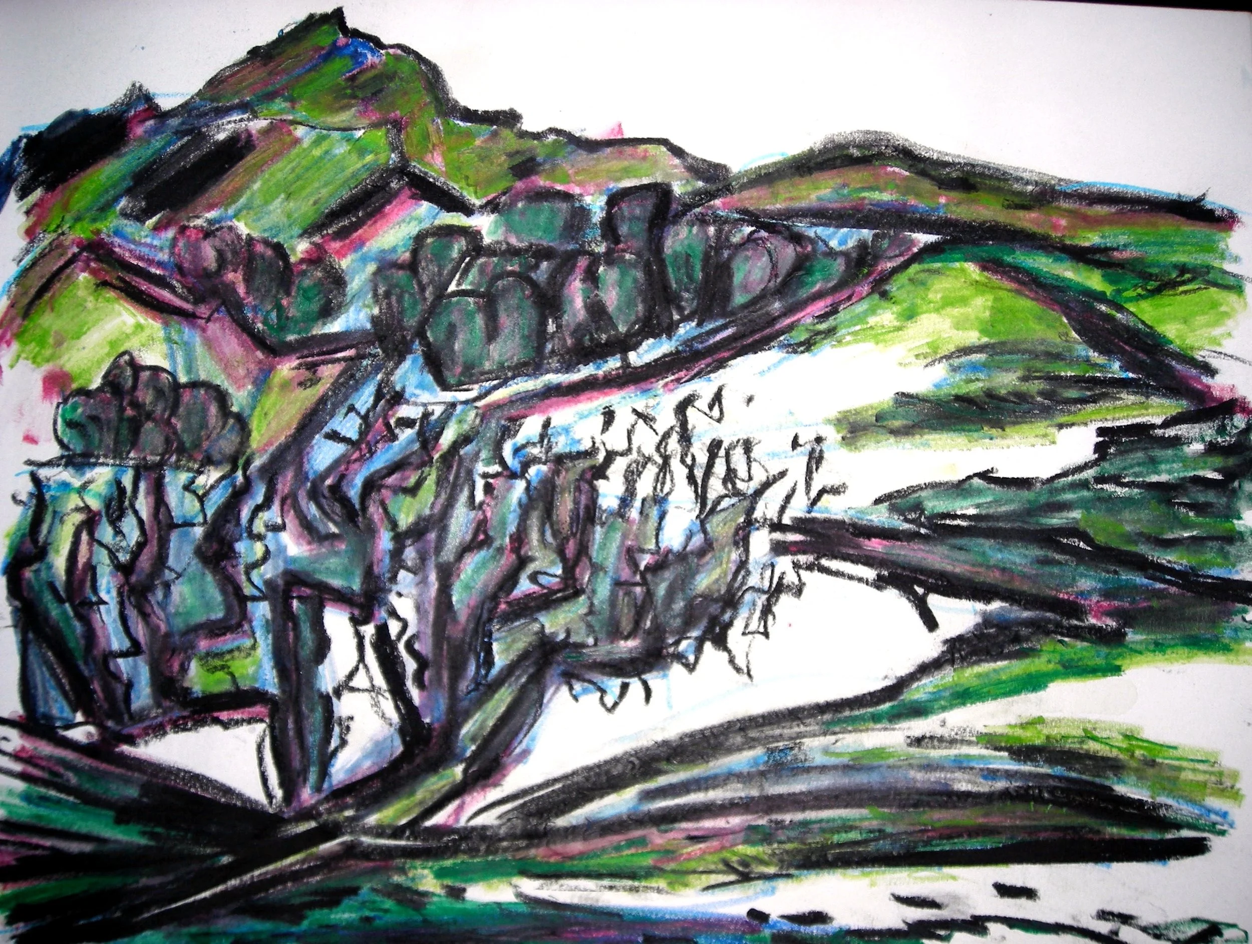 Jan Wurm 2011 Diablo2 Mixed media on paper 11x14.jpeg