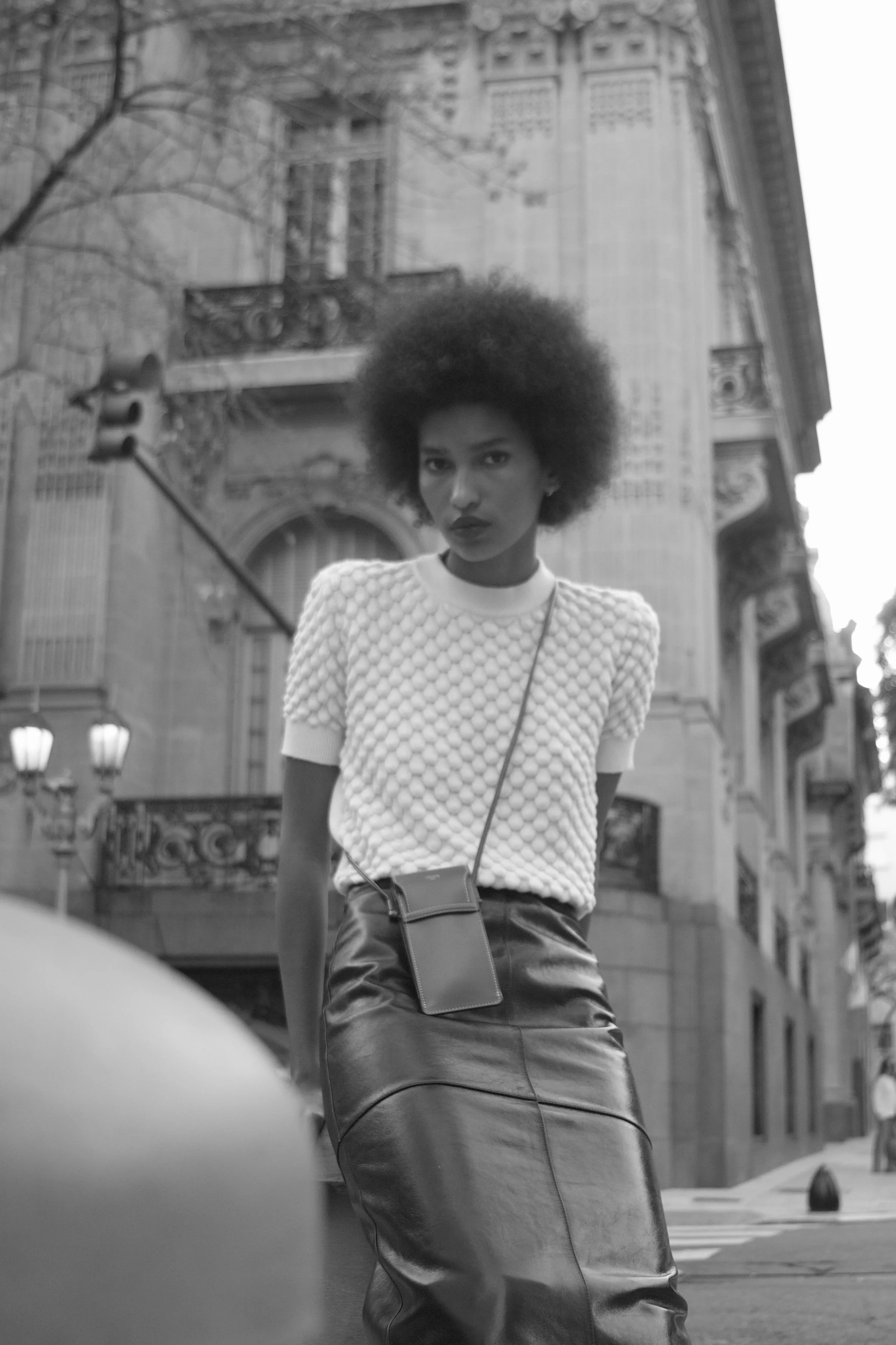 Luxury magazine editorial styling session in Madrid studio