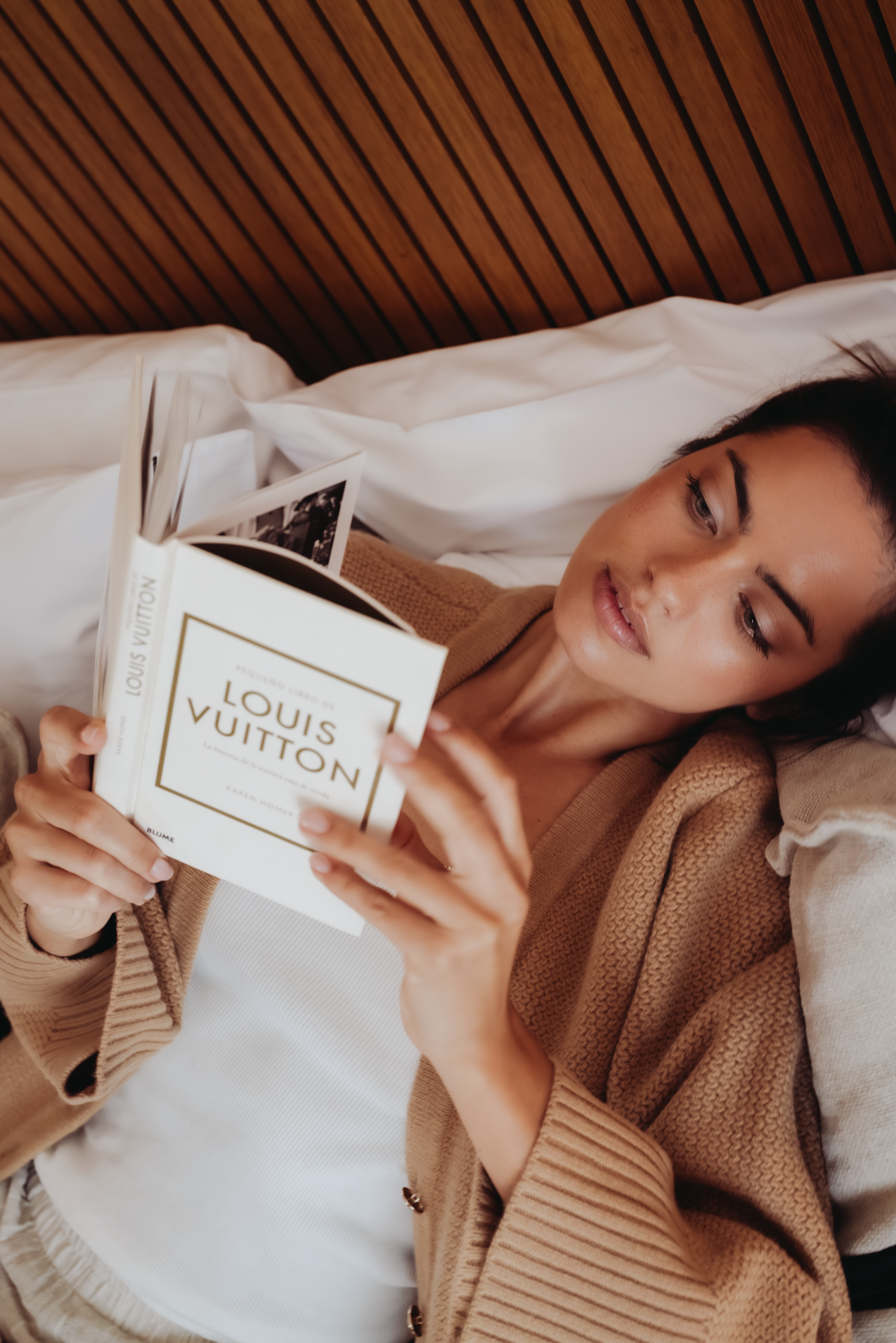 Portrait de modèle stylisée par Bianca Barese pour un editorial de luxe