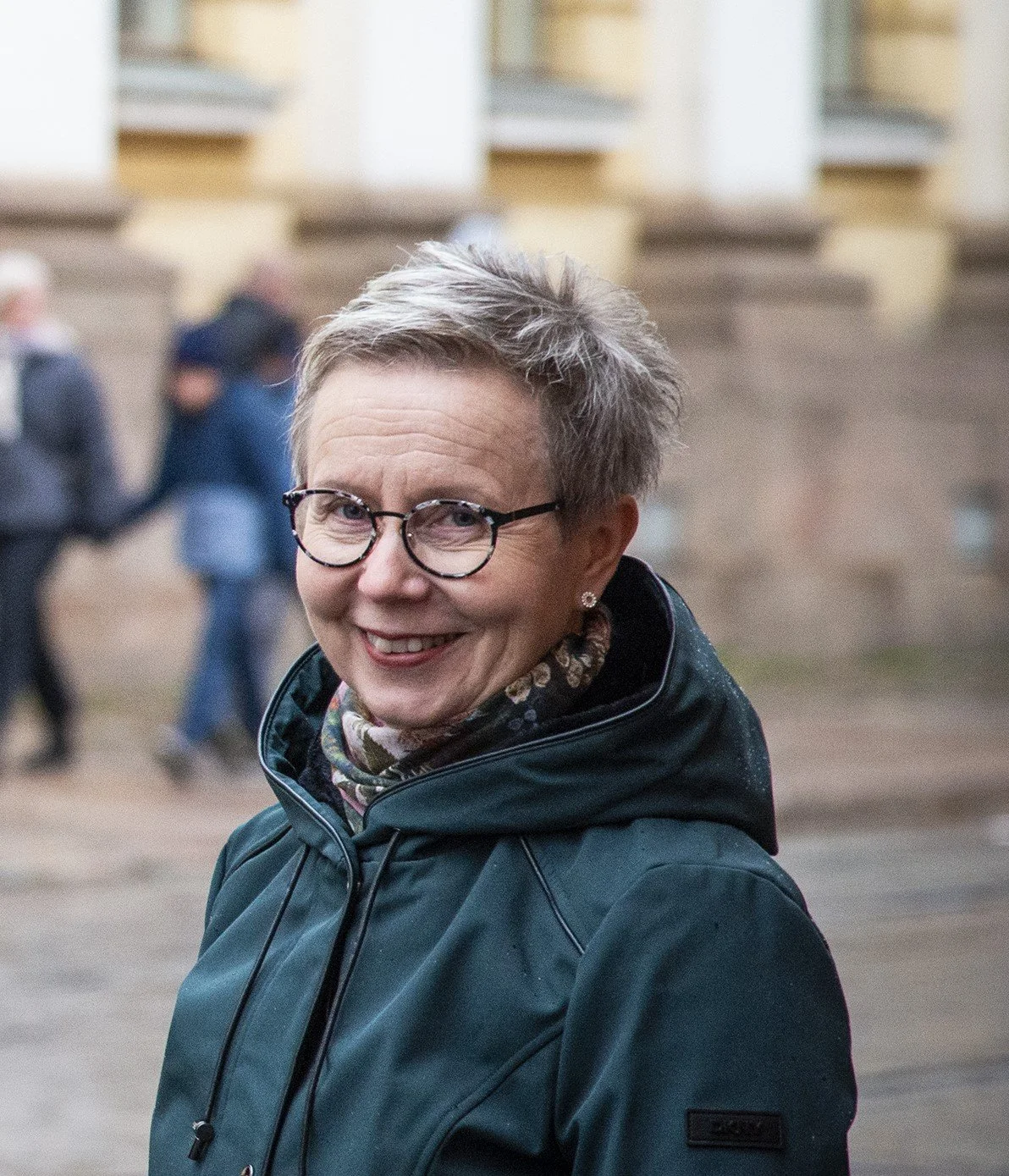 Terässä-puhuja Taru Virtanen.