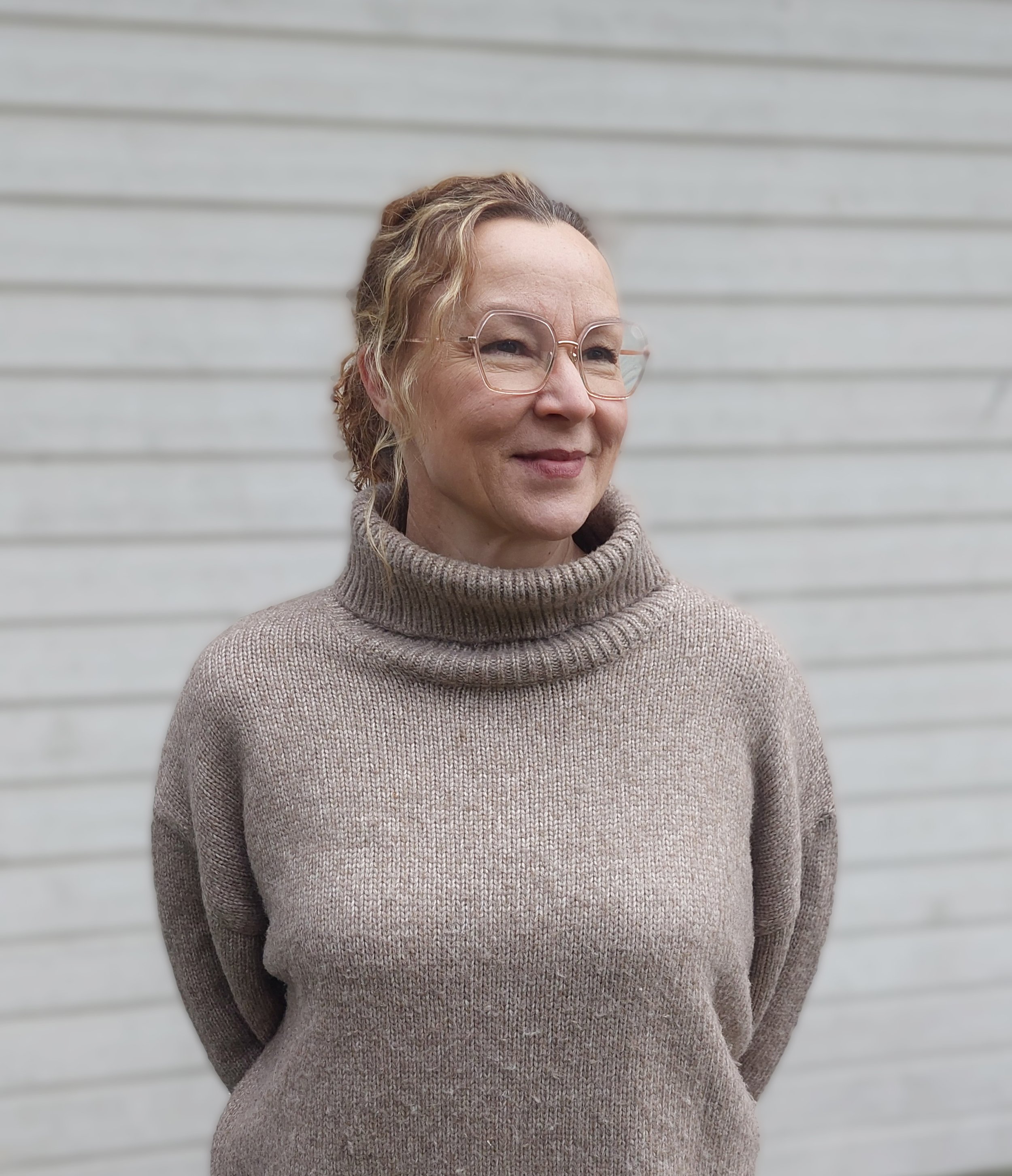 Terässä-puhuja Tanja Oreto.