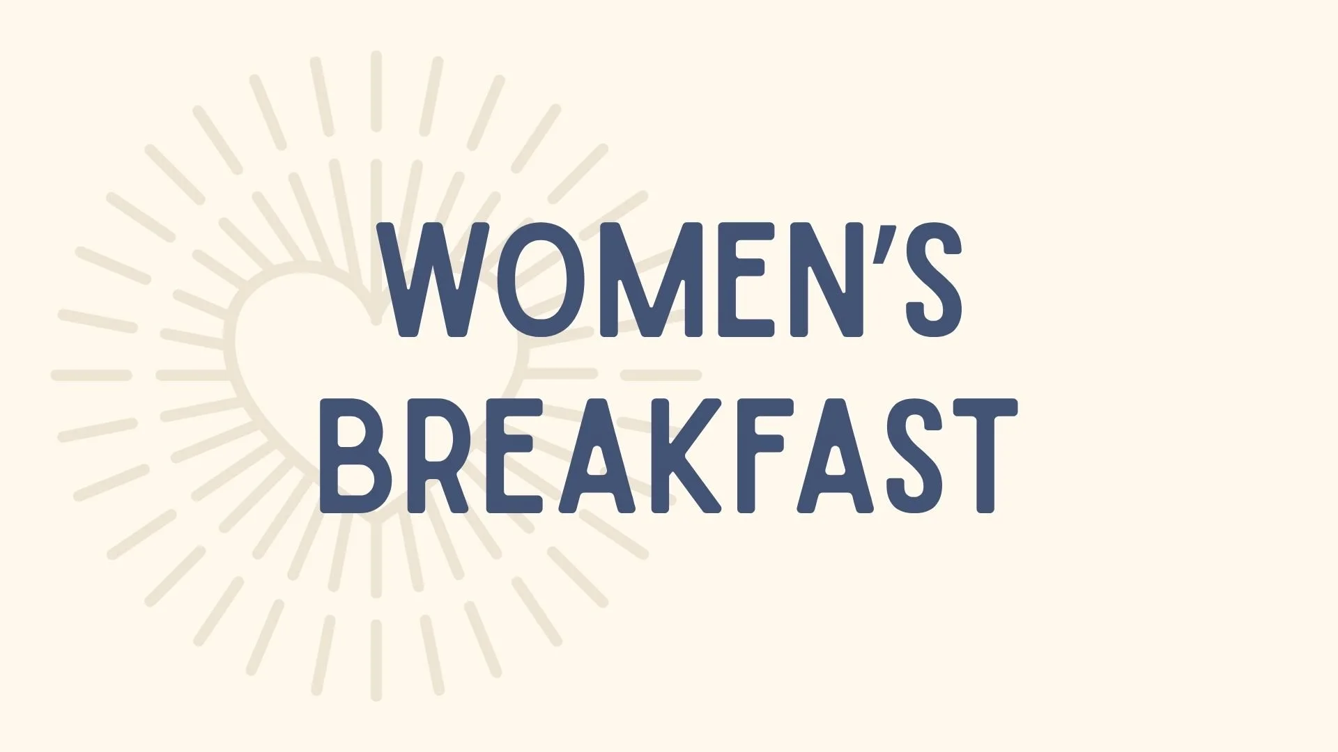 Women's Breakfast