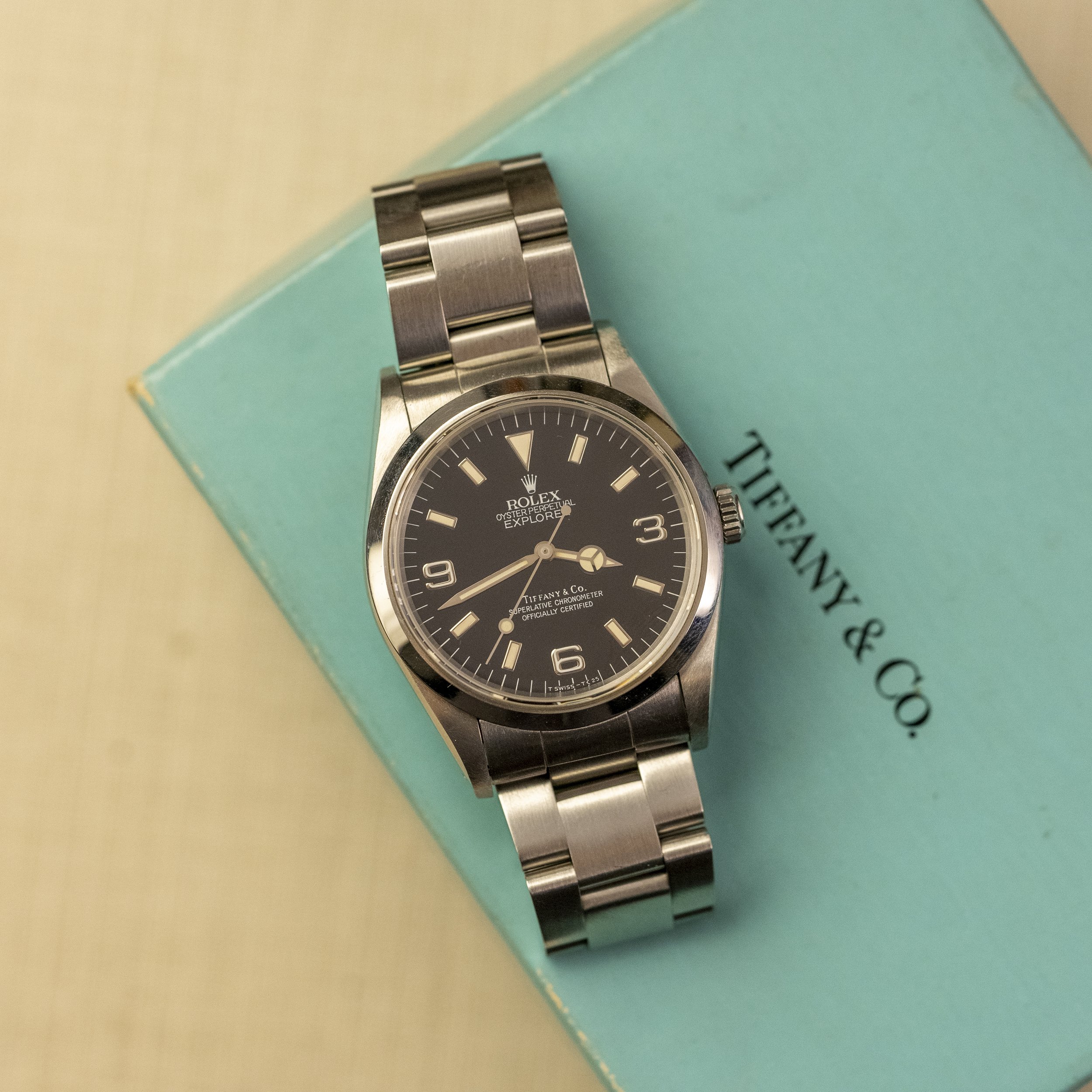 Rolex 14270 Explorer Tiffany Dial