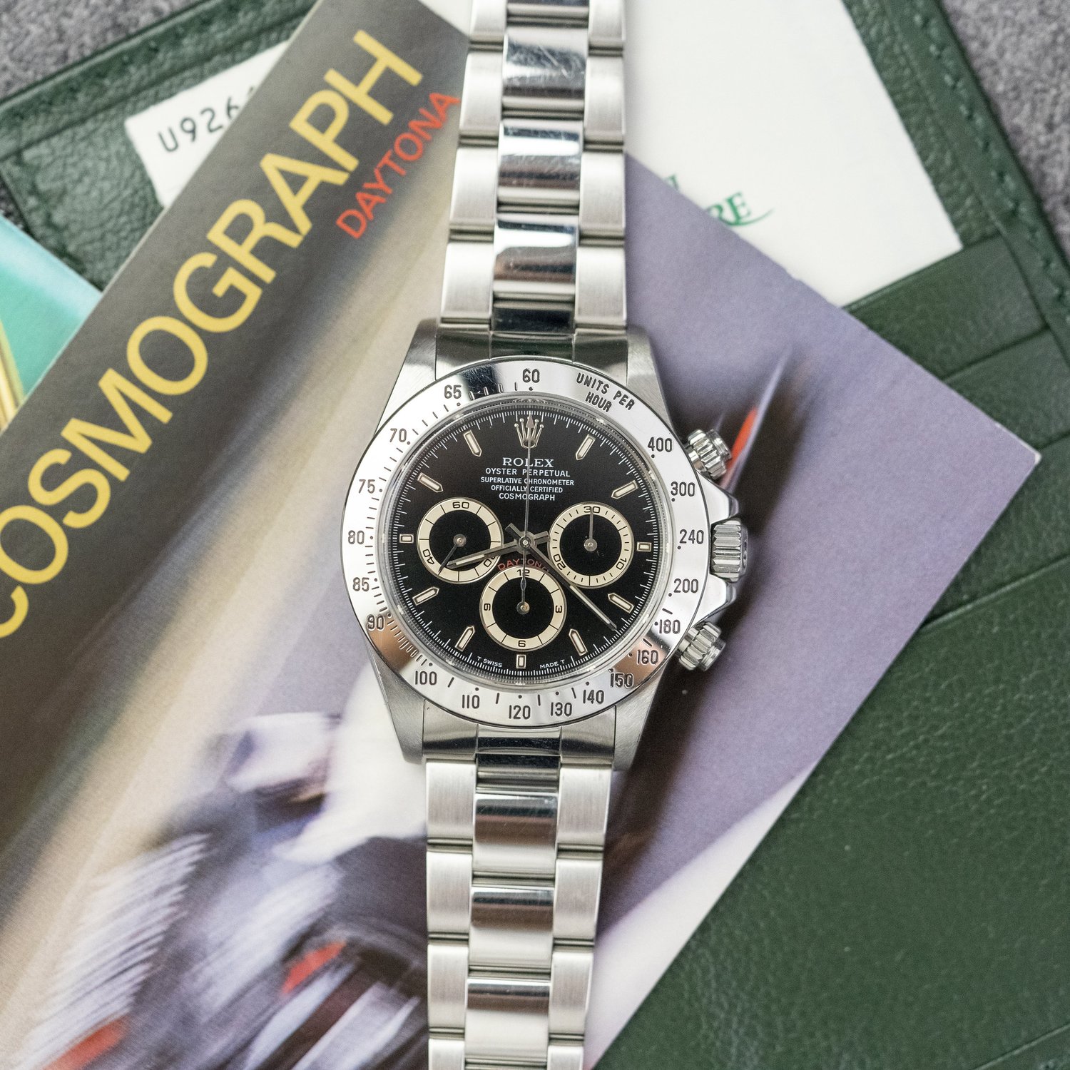 Rolex Daytona 16520 Black Dial — 178watches