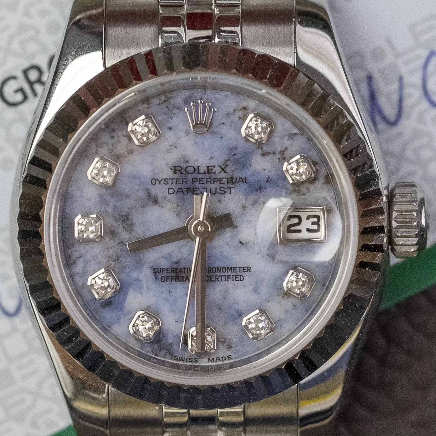 Rolex 179174 Sodalite 274DF738 close up.jpg