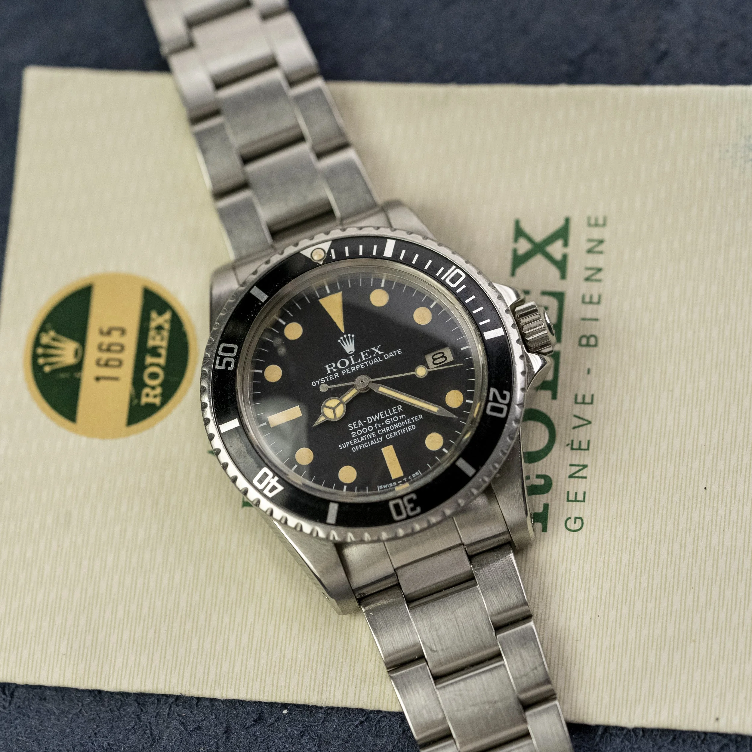 Rolex Sea-Dweller 1665 w/ Paper