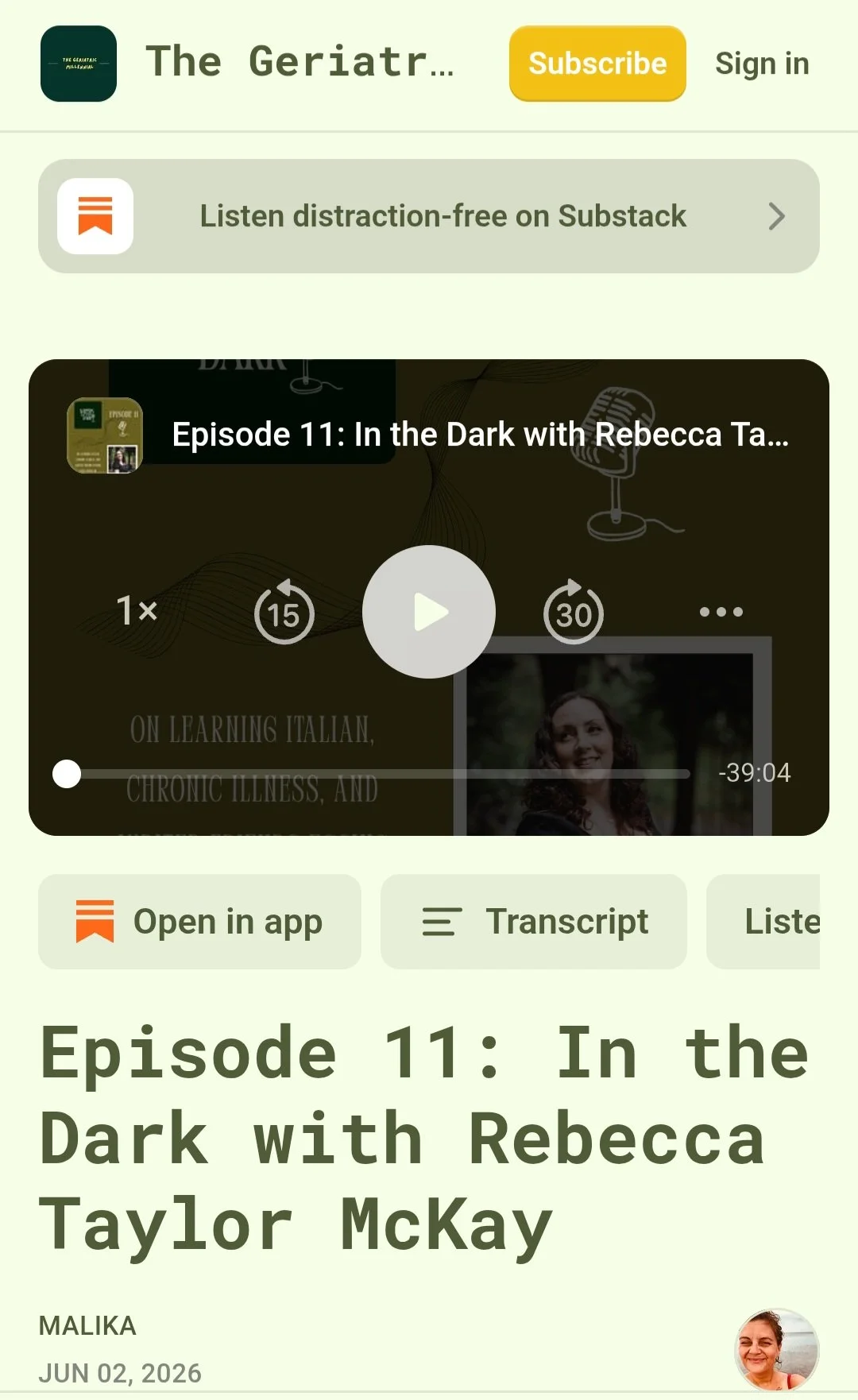 Writers in the Dark - Podcast