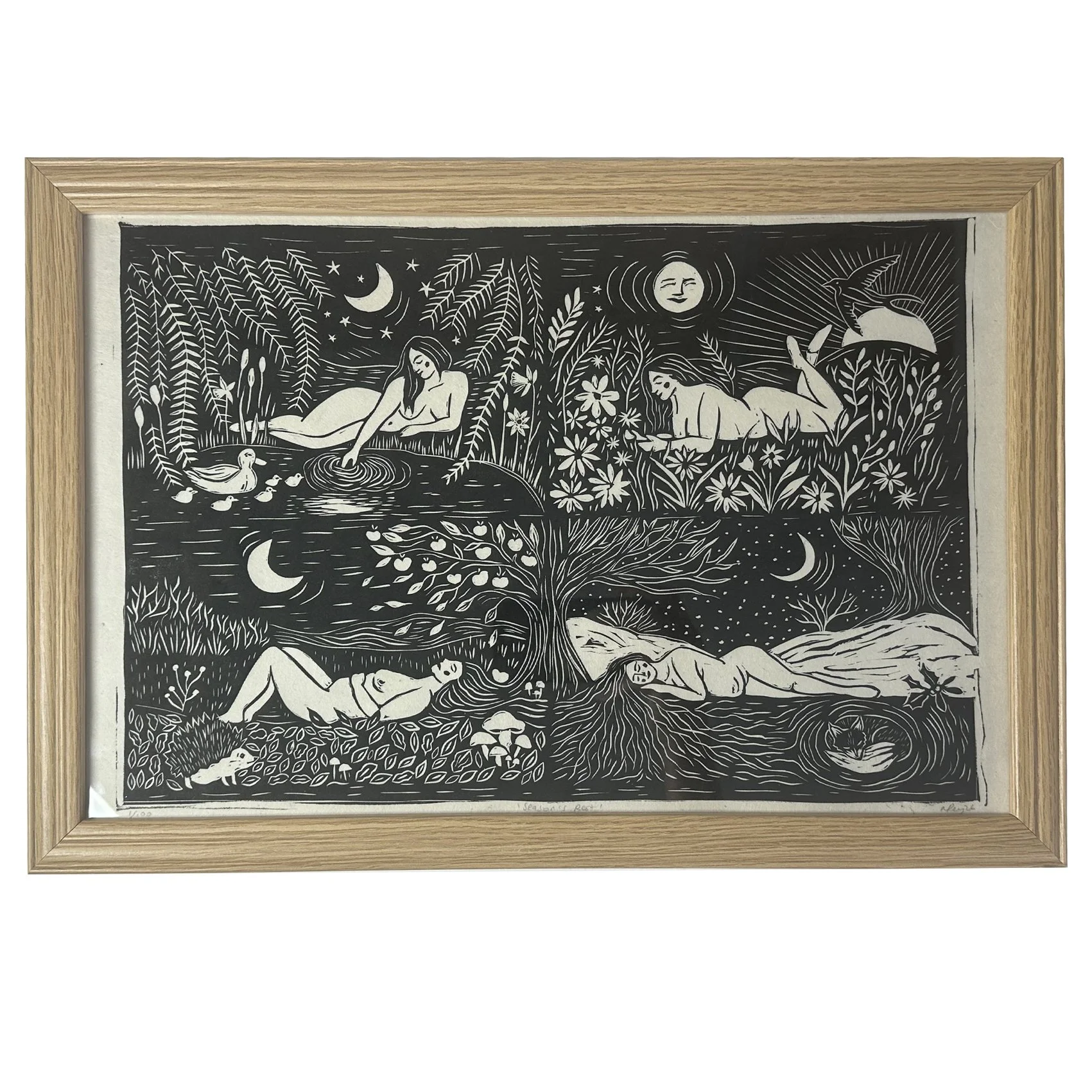Seasons Rest (framed)