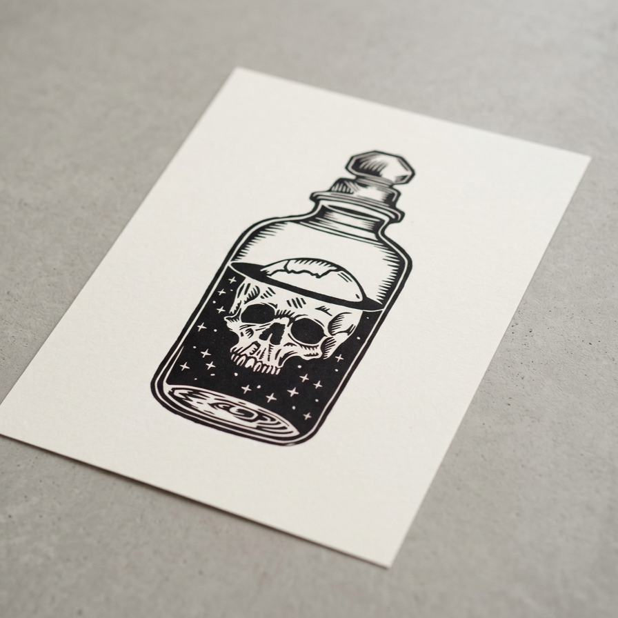 Poison Bottle (unframed)
