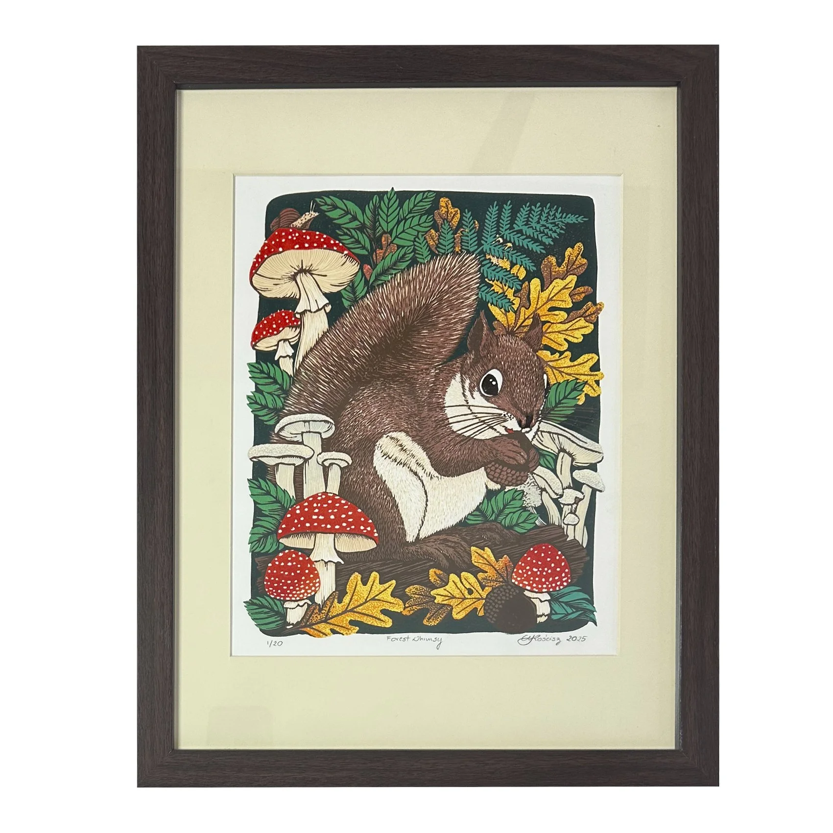 Forest Whimsy (framed)