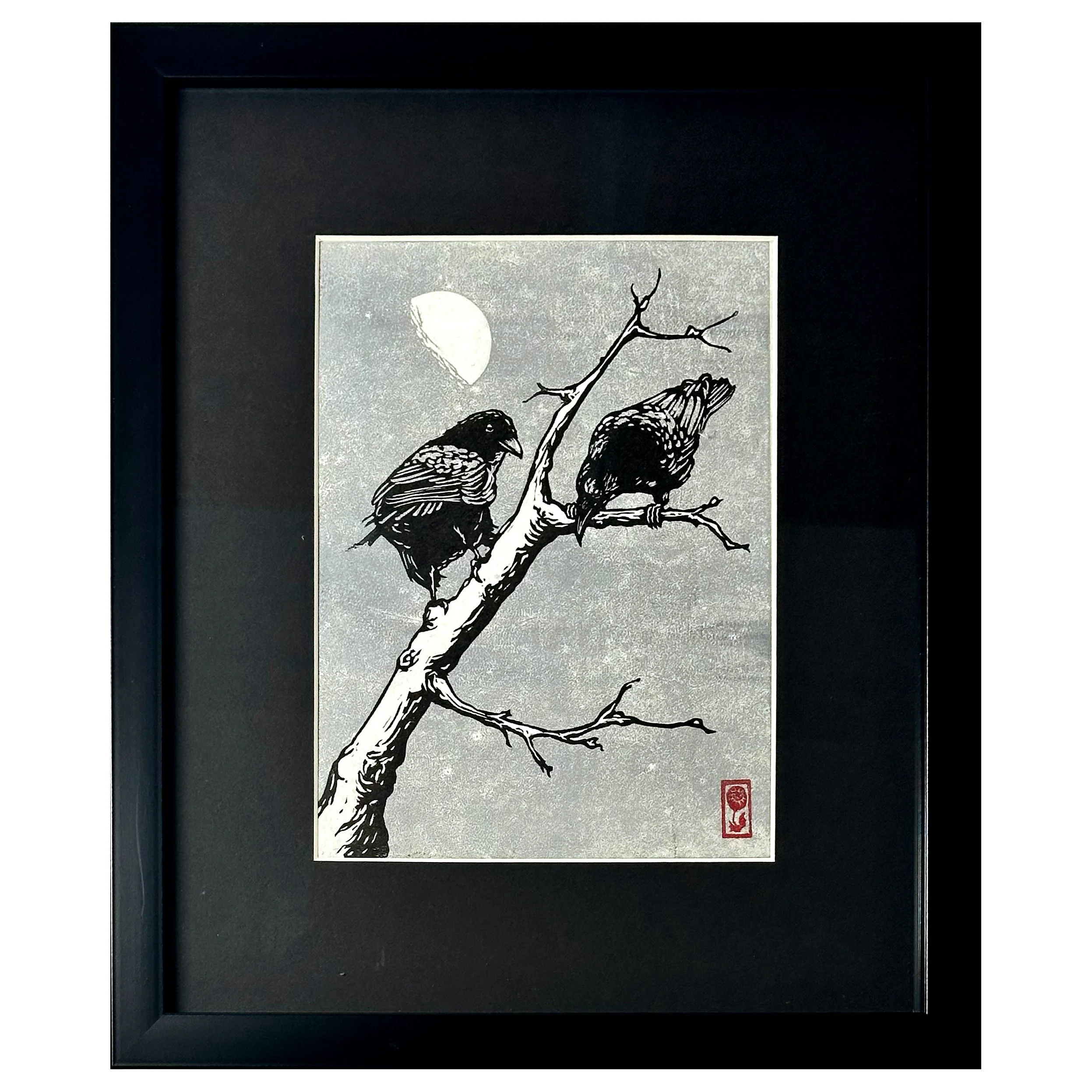 The Two Corbies (framed)