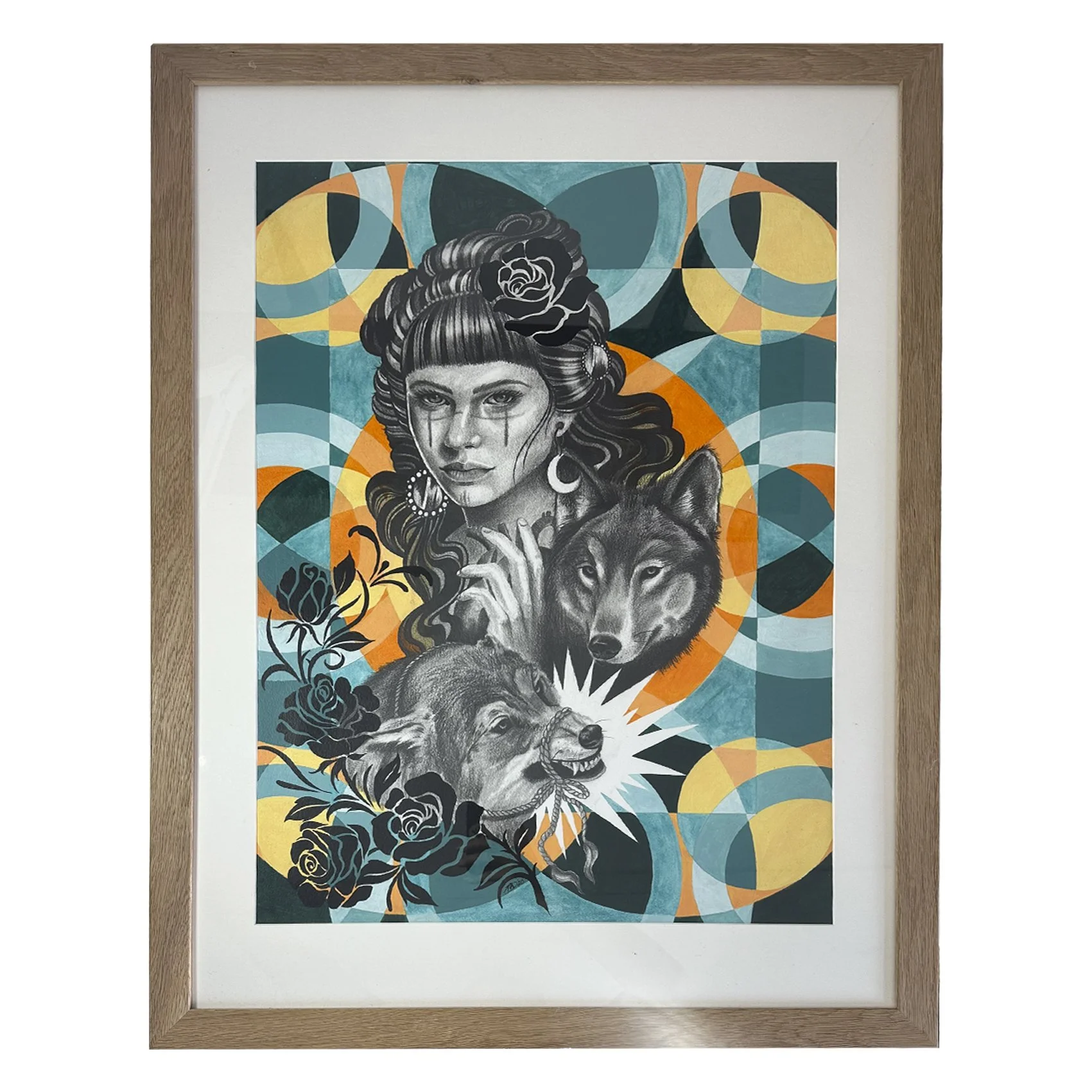Wolves Food (framed)